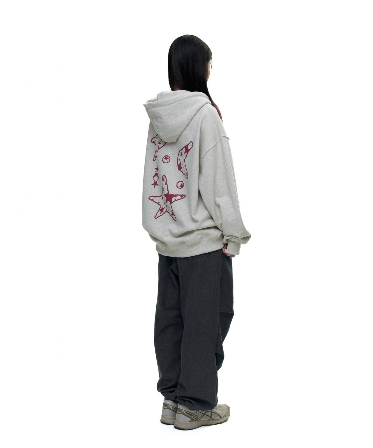디파이클럽로버스(DEFYCLUBROBBERS) (Heavy Cotton) Dcrstar Hoodie