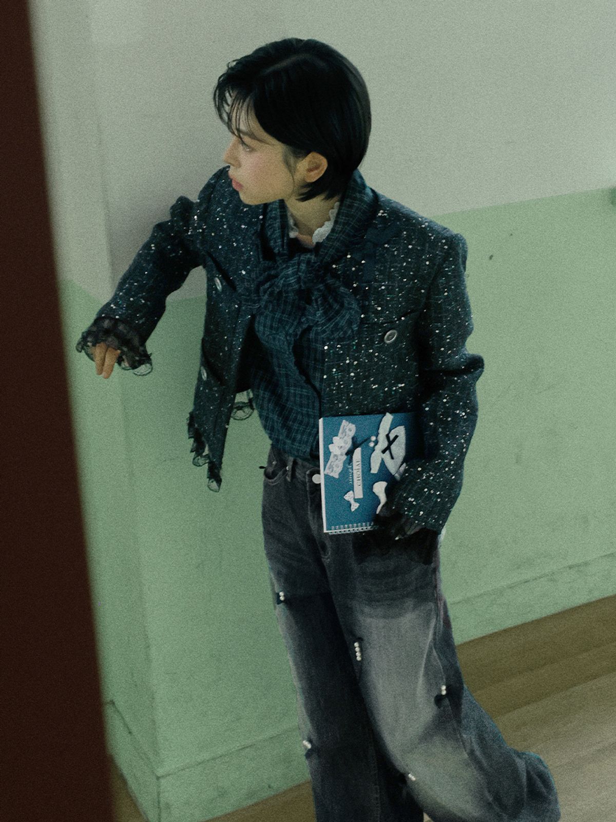 최에(CHOIAE) Moon Tweed Jacket