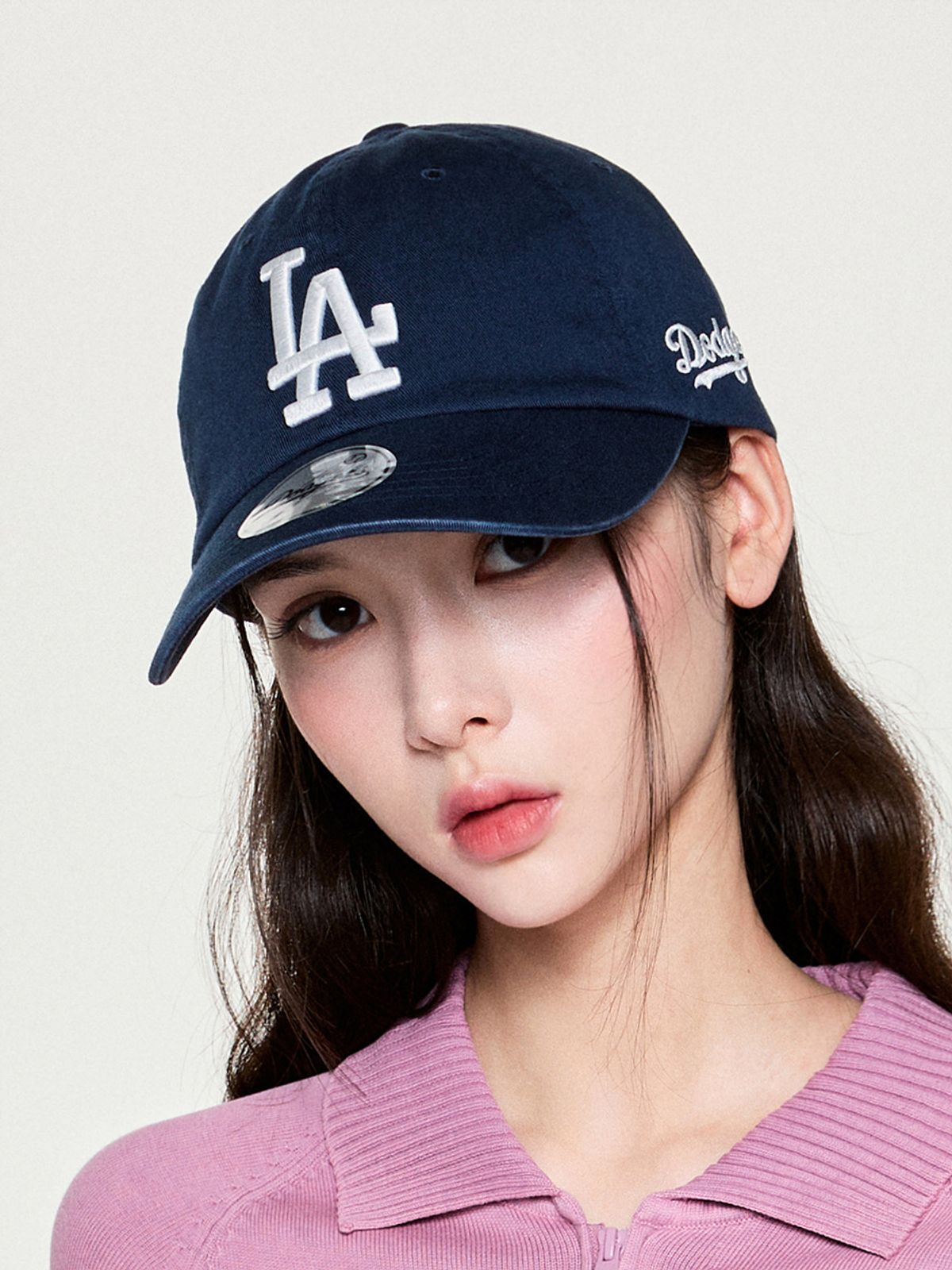 엠엘비(MLB) 시그니처 언스트럭쳐 볼캡 LA (Navy)