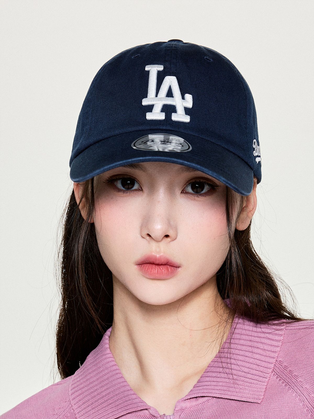 엠엘비(MLB) 시그니처 언스트럭쳐 볼캡 LA (Navy)