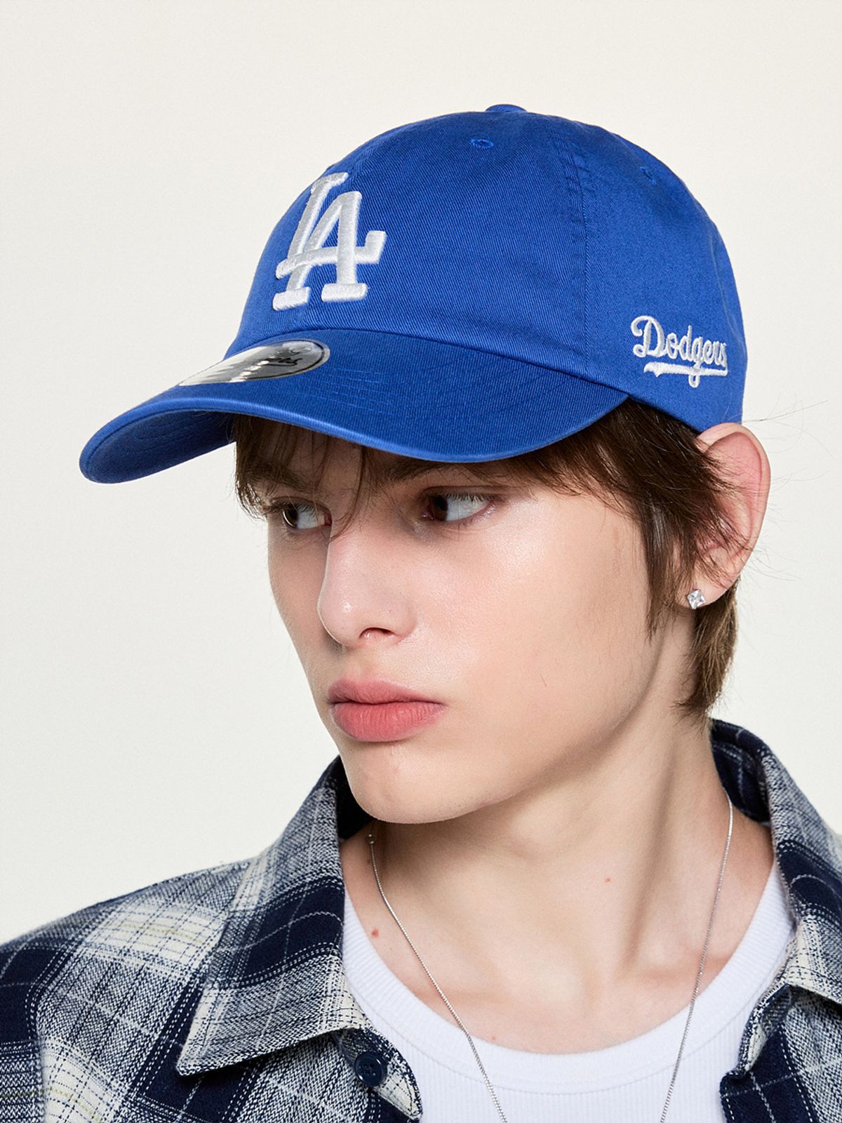 엠엘비(MLB) 시그니처 언스트럭쳐 볼캡 LA (Blue)
