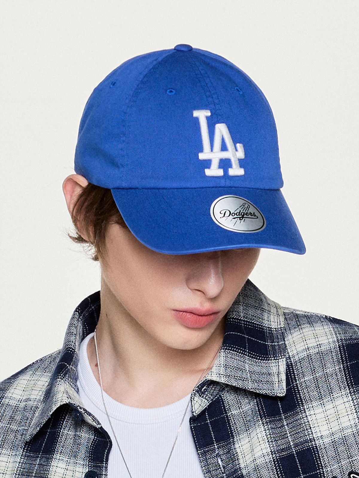 엠엘비(MLB) 시그니처 언스트럭쳐 볼캡 LA (Blue)
