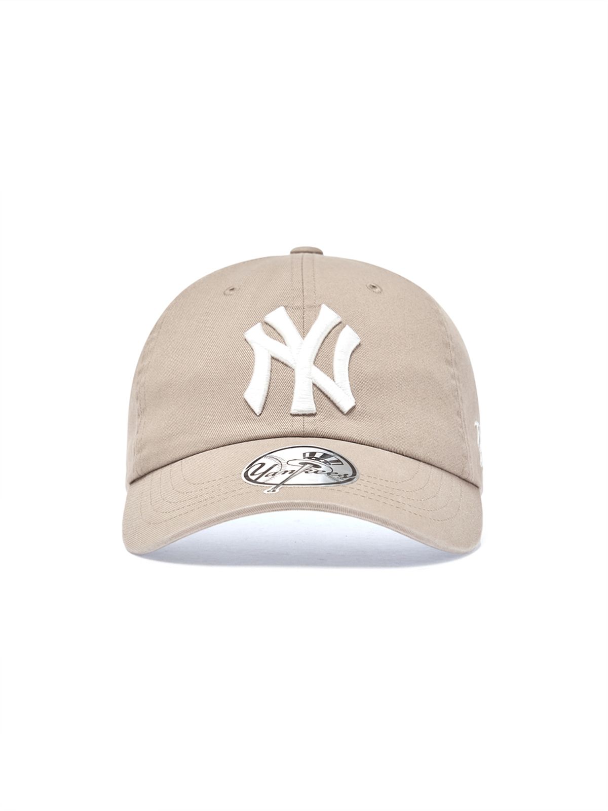 엠엘비(MLB) 시그니처 언스트럭쳐 볼캡 NY (Beige)