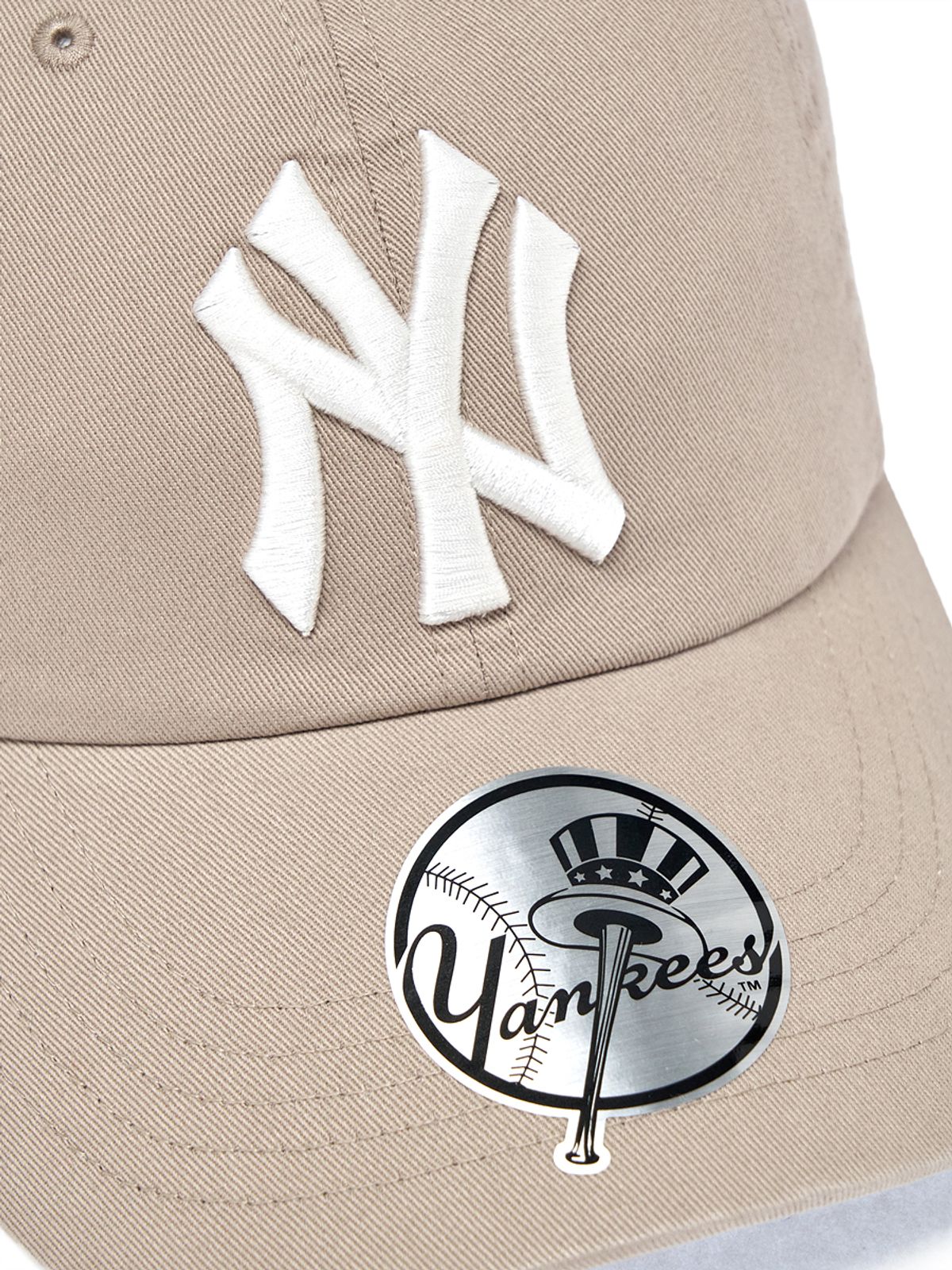 엠엘비(MLB) 시그니처 언스트럭쳐 볼캡 NY (Beige)