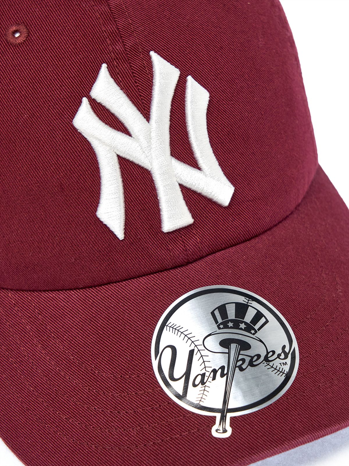 엠엘비(MLB) 시그니처 언스트럭쳐 볼캡 NY (Wine)