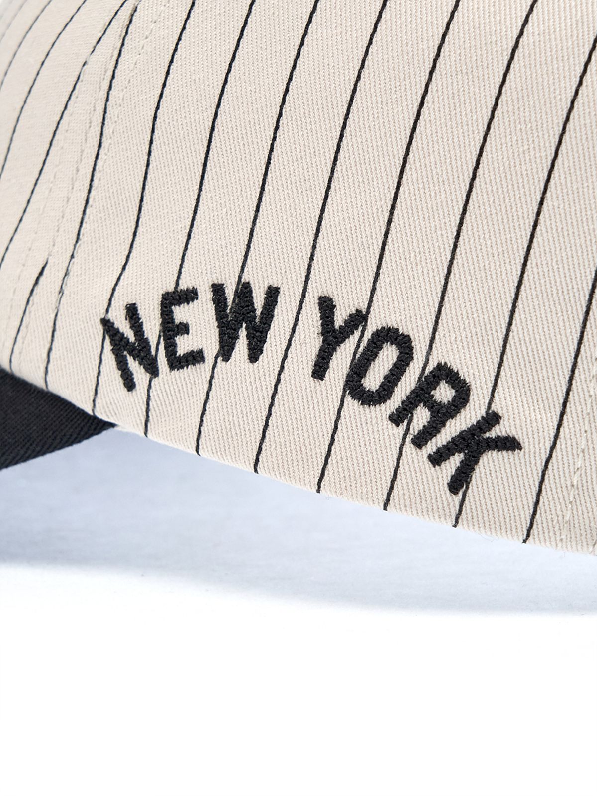 엠엘비(MLB) 시그니처 스트라이프 언스트럭쳐 볼캡 NY (Black)