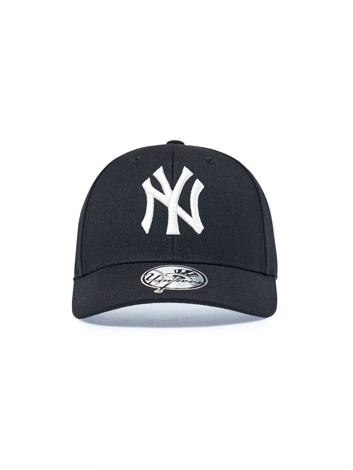 엠엘비(MLB) 시그니처 패치 스트럭쳐 볼캡 NY (Black)