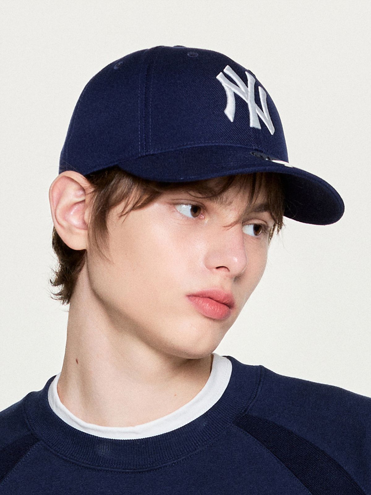엠엘비(MLB) 시그니처 스트럭쳐 볼캡 NY (Navy)