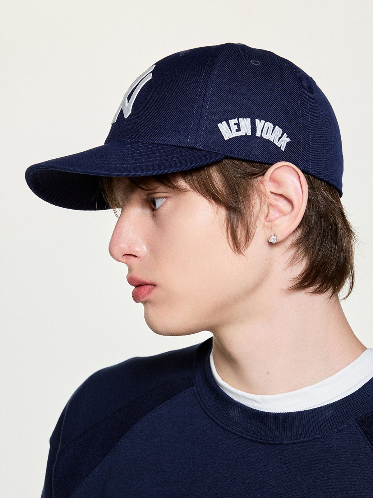 엠엘비(MLB) 시그니처 스트럭쳐 볼캡 NY (Navy)