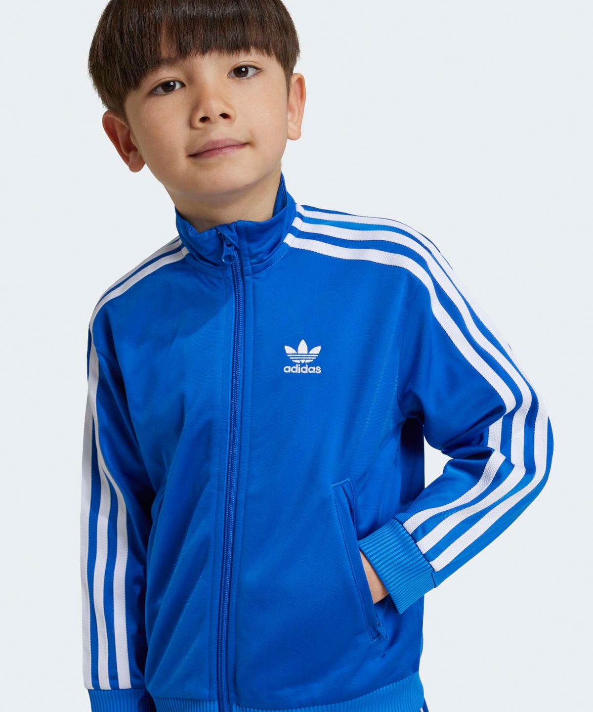 아디다스 키즈(ADIDAS KIDS) 아디컬러 파이어버드 트랙수트 키즈 - 블루 / IY4802