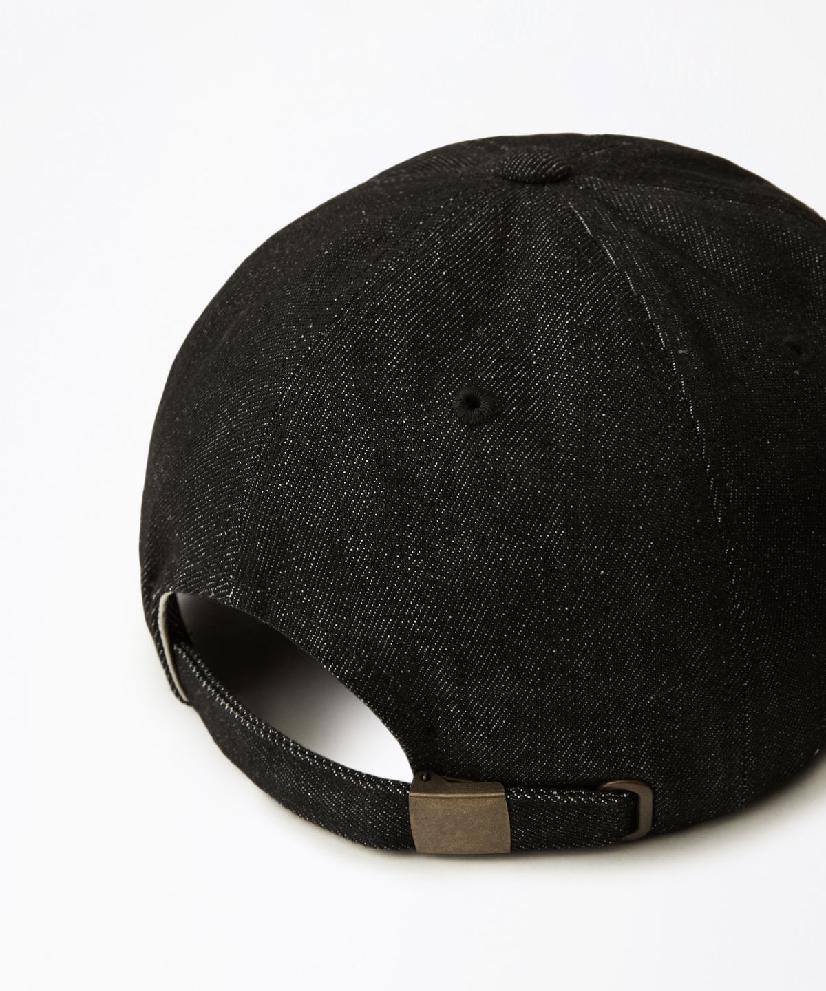 아웃스탠딩(OUTSTANDING) VINTAGE DENIM CAP(OST)_BLACK DENIM