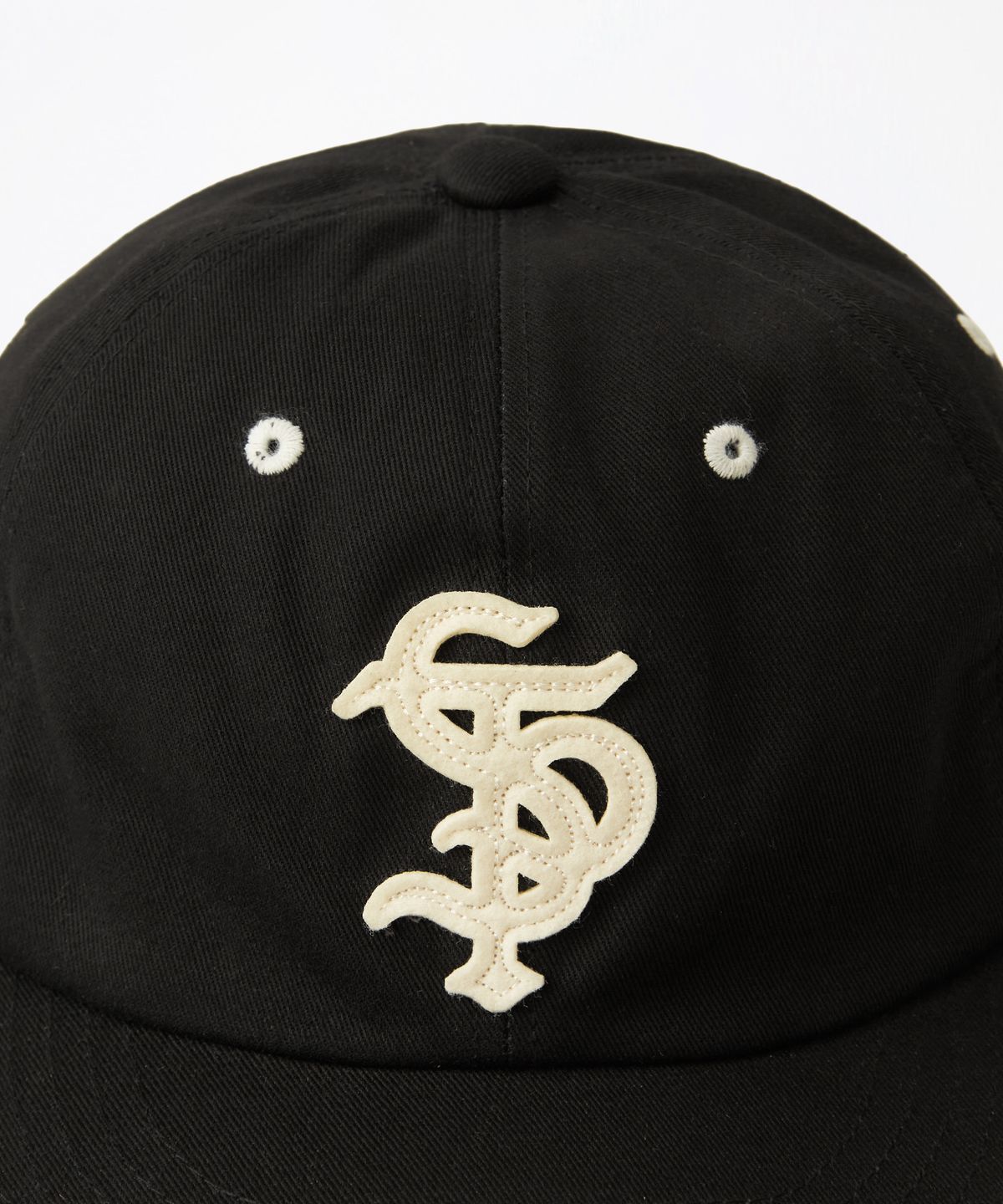 아웃스탠딩(OUTSTANDING) VINTAGE COTTON CAP(OST)_BLACK