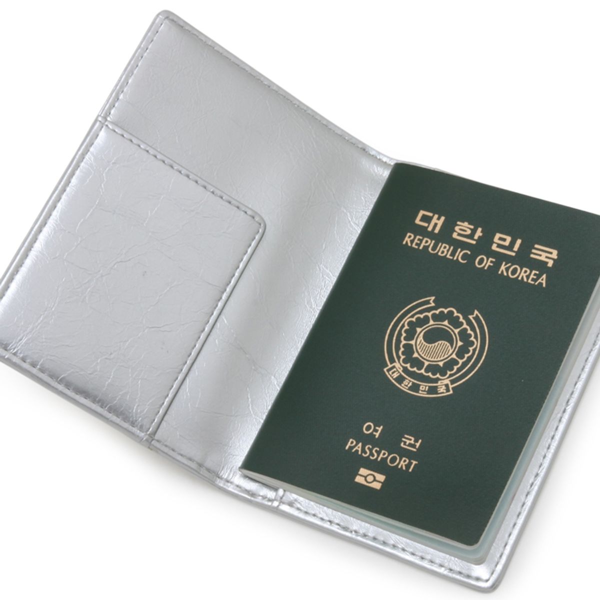 마틴콕스(MATINCOX) Passport-wallet-Silver