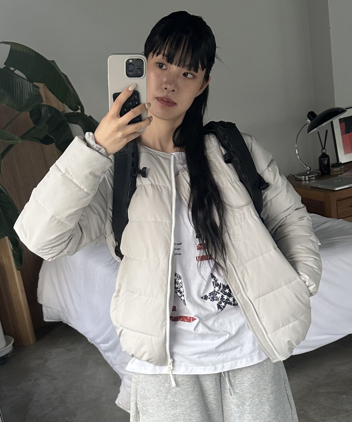 엔티비씨(NTBC) 2Way 라운드 경량 패딩 점퍼
