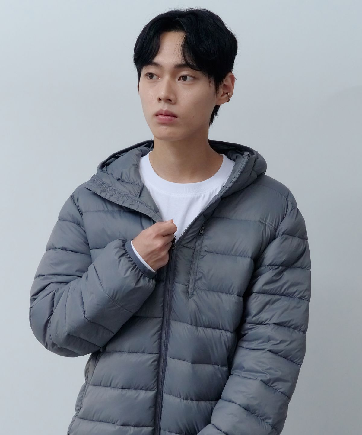 엔티비씨(NTBC) 2Way 후드 경량 패딩 점퍼