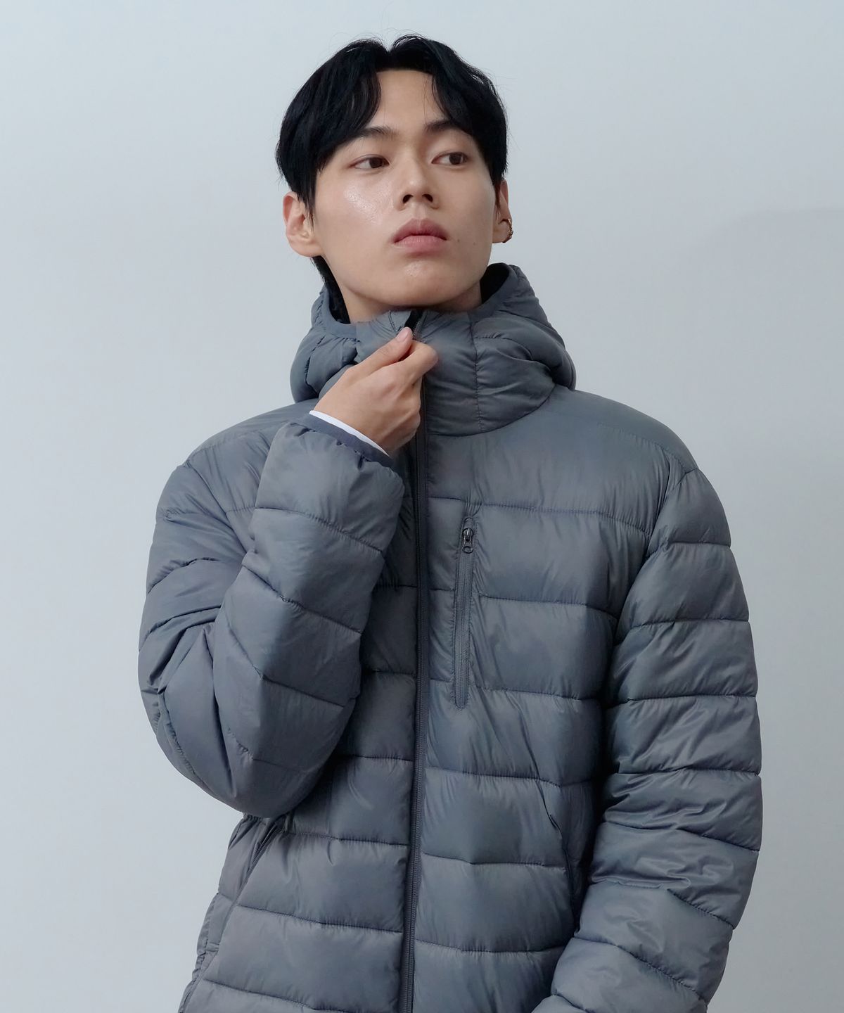 엔티비씨(NTBC) 2Way 후드 경량 패딩 점퍼