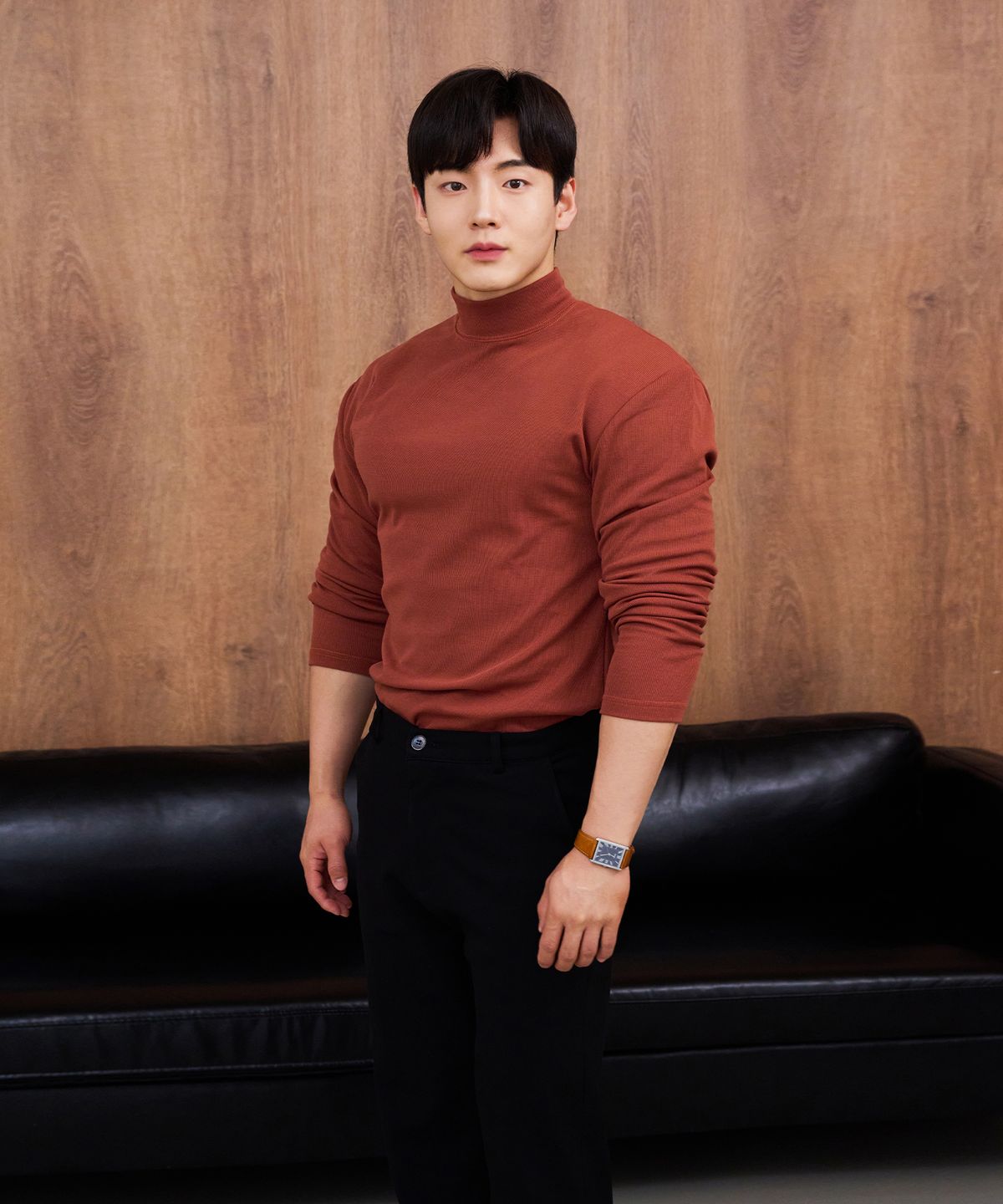 핵쿨남(HECKCOOLNAM) 어깨넓어보이는 남자 반목티 머슬핏 긴팔 티셔츠