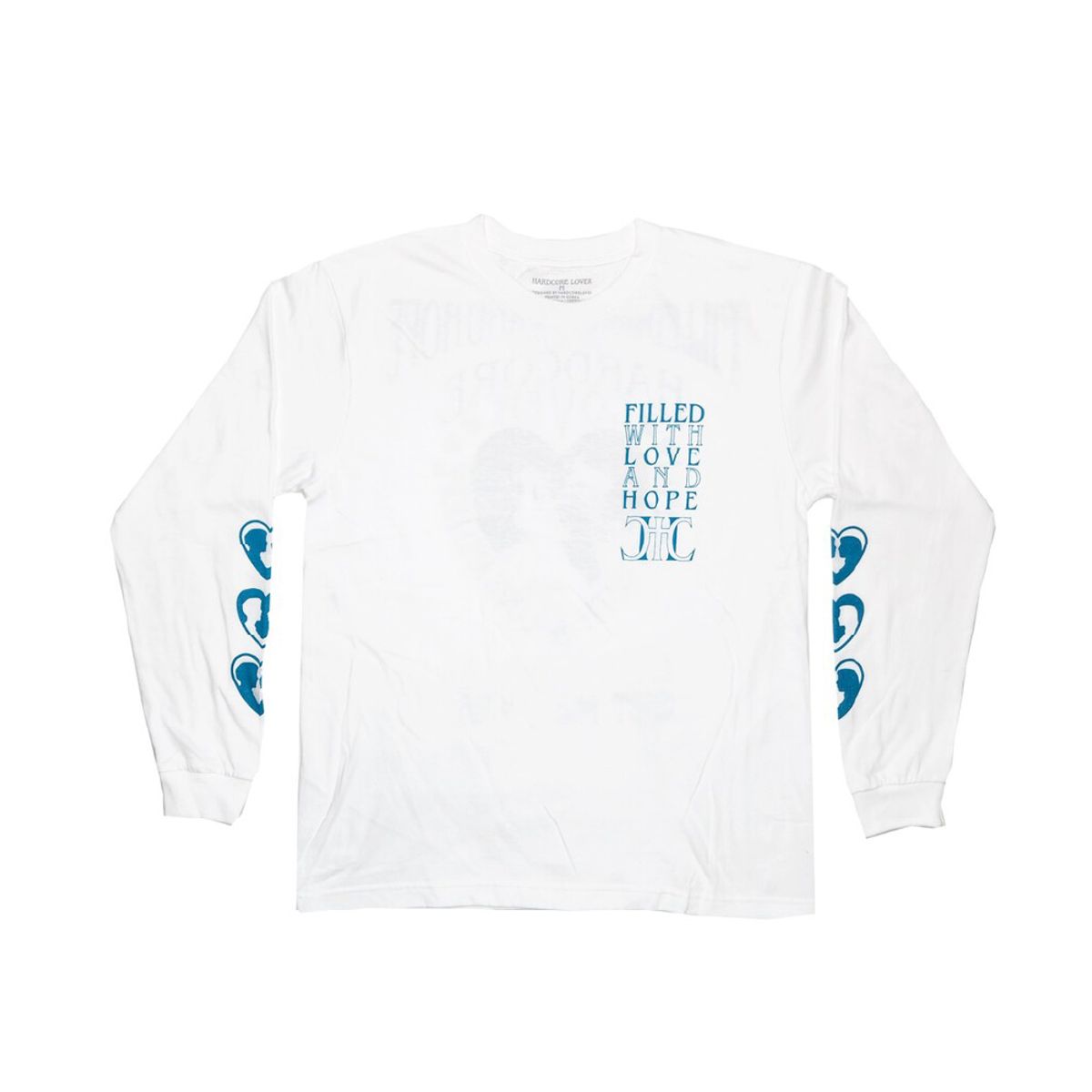 하드코어 러버(HARDCORE LOVER) LOVE & HOPE Long Sleeve(White)