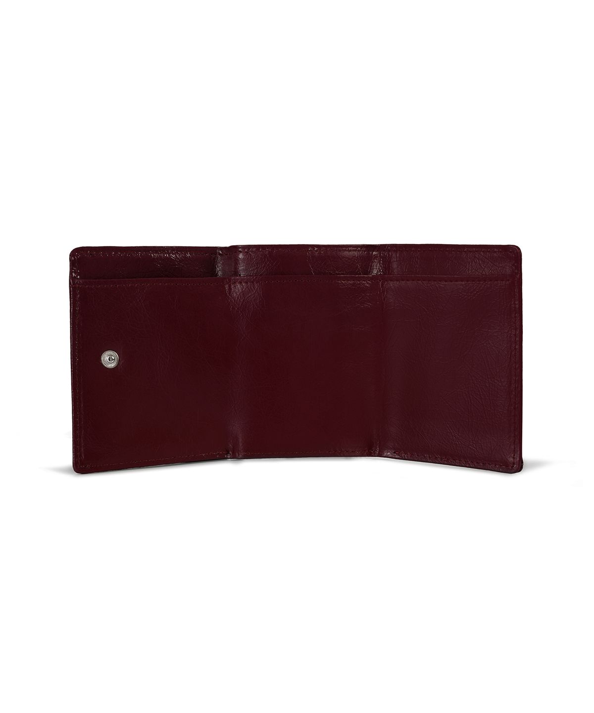 페넥(FENNEC) CRINKLE HALFMOON MINI WALLET - DEEP CHERRY