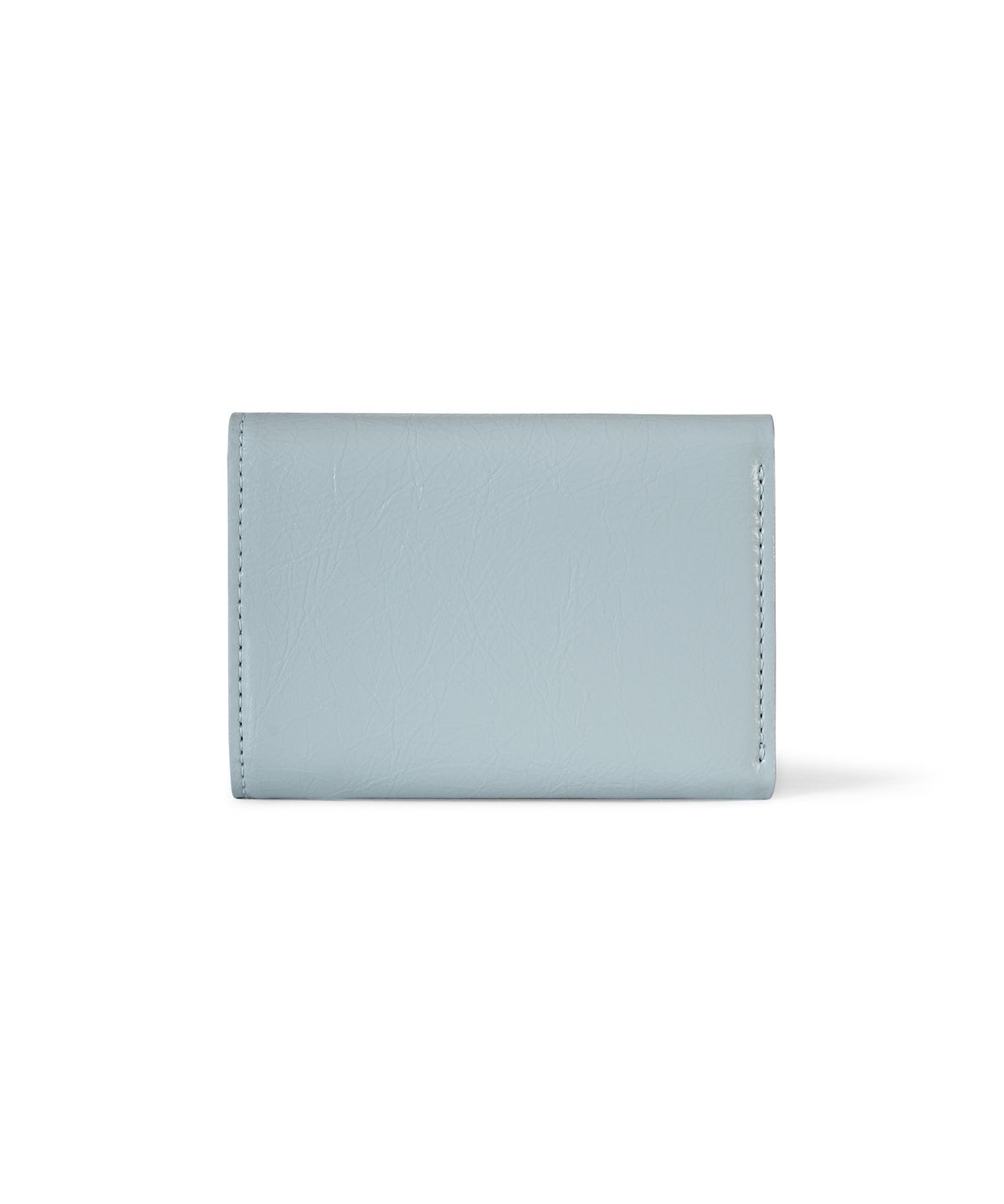 페넥(FENNEC) CRINKLE HALFMOON MINI WALLET - HAZE BLUE