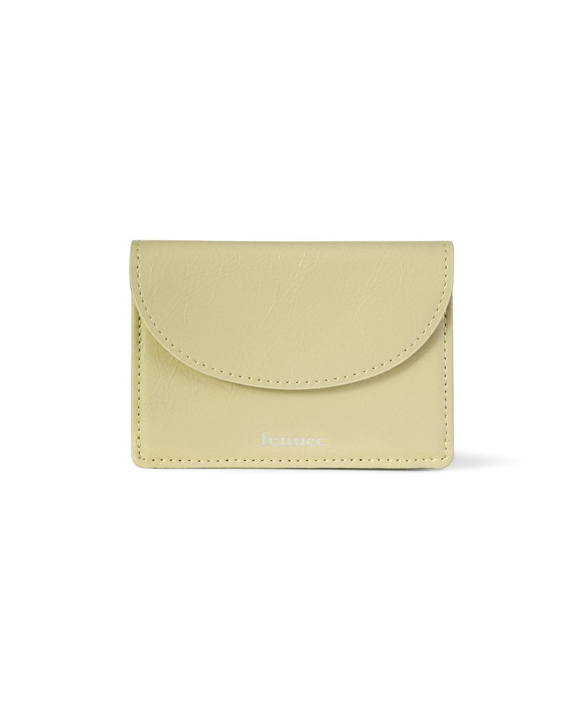 페넥(FENNEC) CRINKLE HALFMOON MINI WALLET - SOFT OLIVE