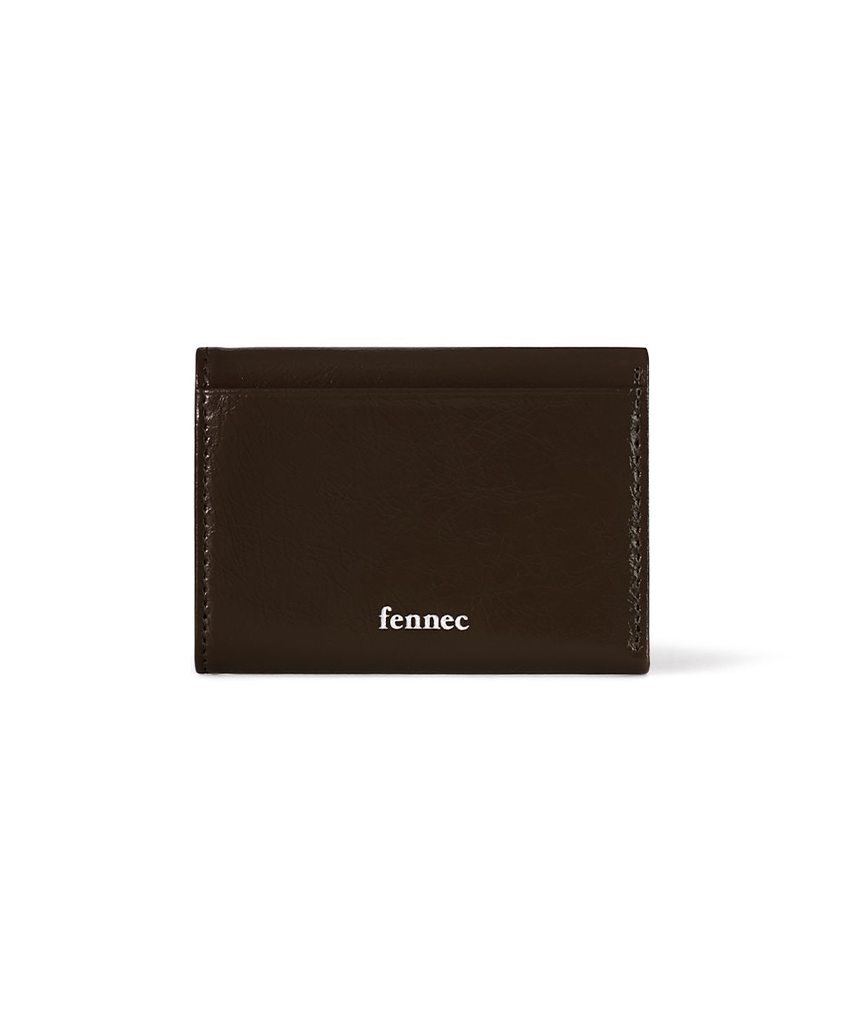 페넥(FENNEC) HEARTY FLAP WALLET - ESPRESSO