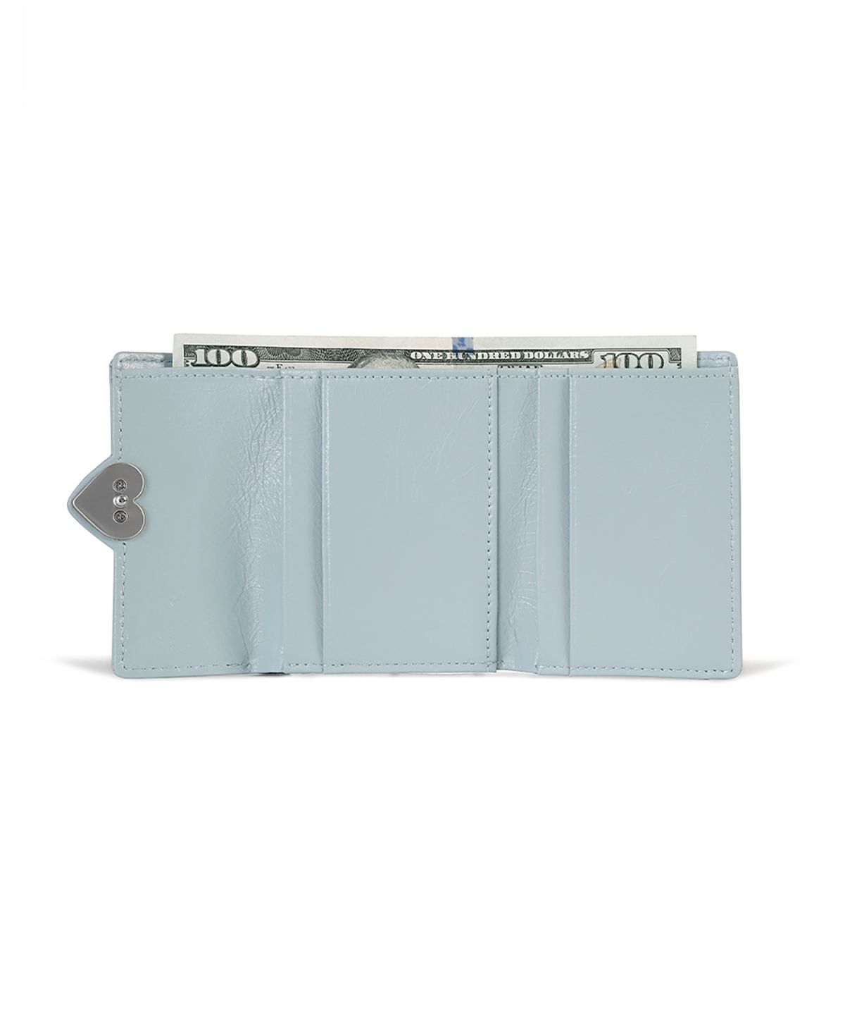 페넥(FENNEC) HEARTY FLAP WALLET - HAZE BLUE