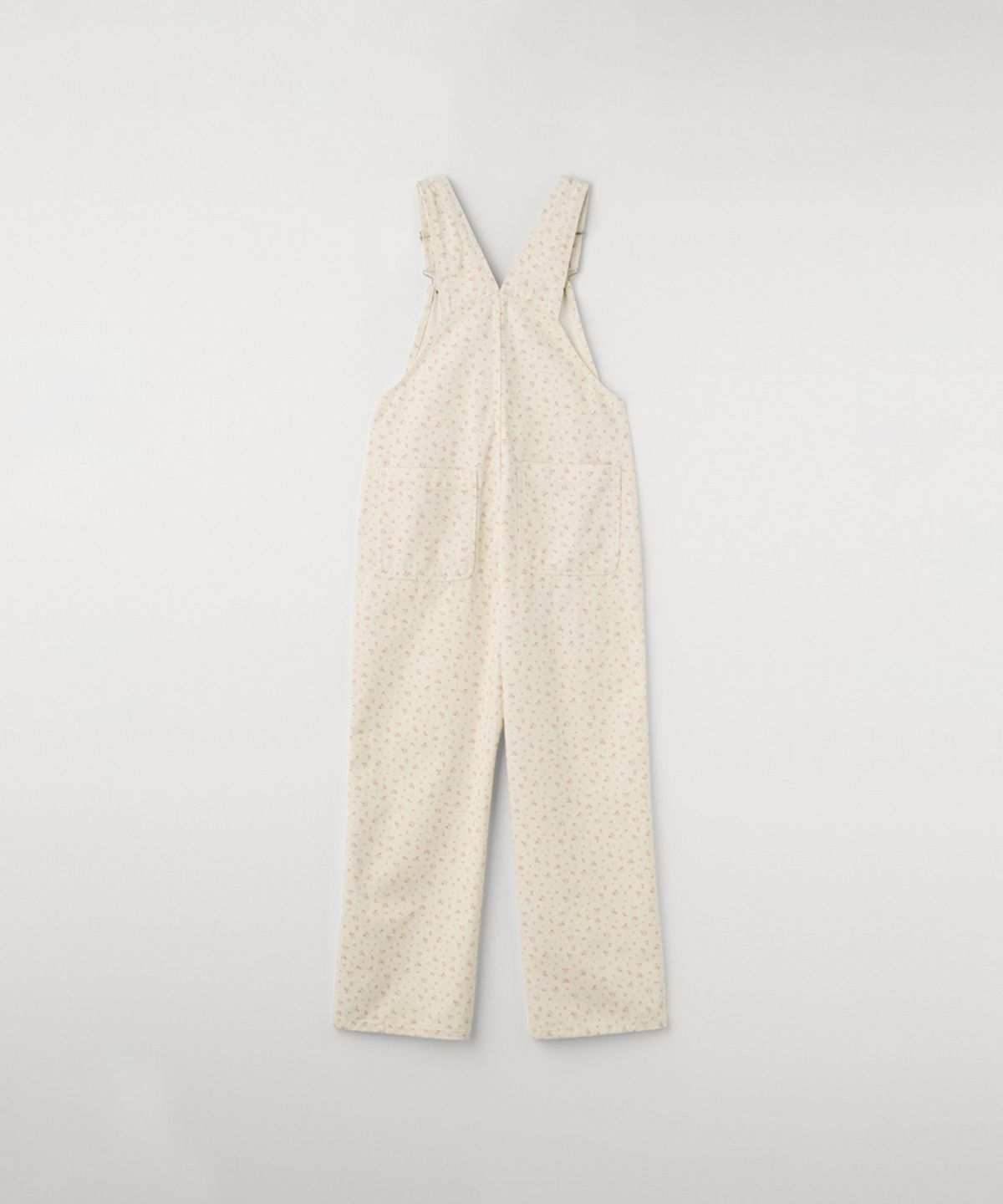 셀리테일즈(CELITAILS) FLOWER POCKET OVERALL_IVORY