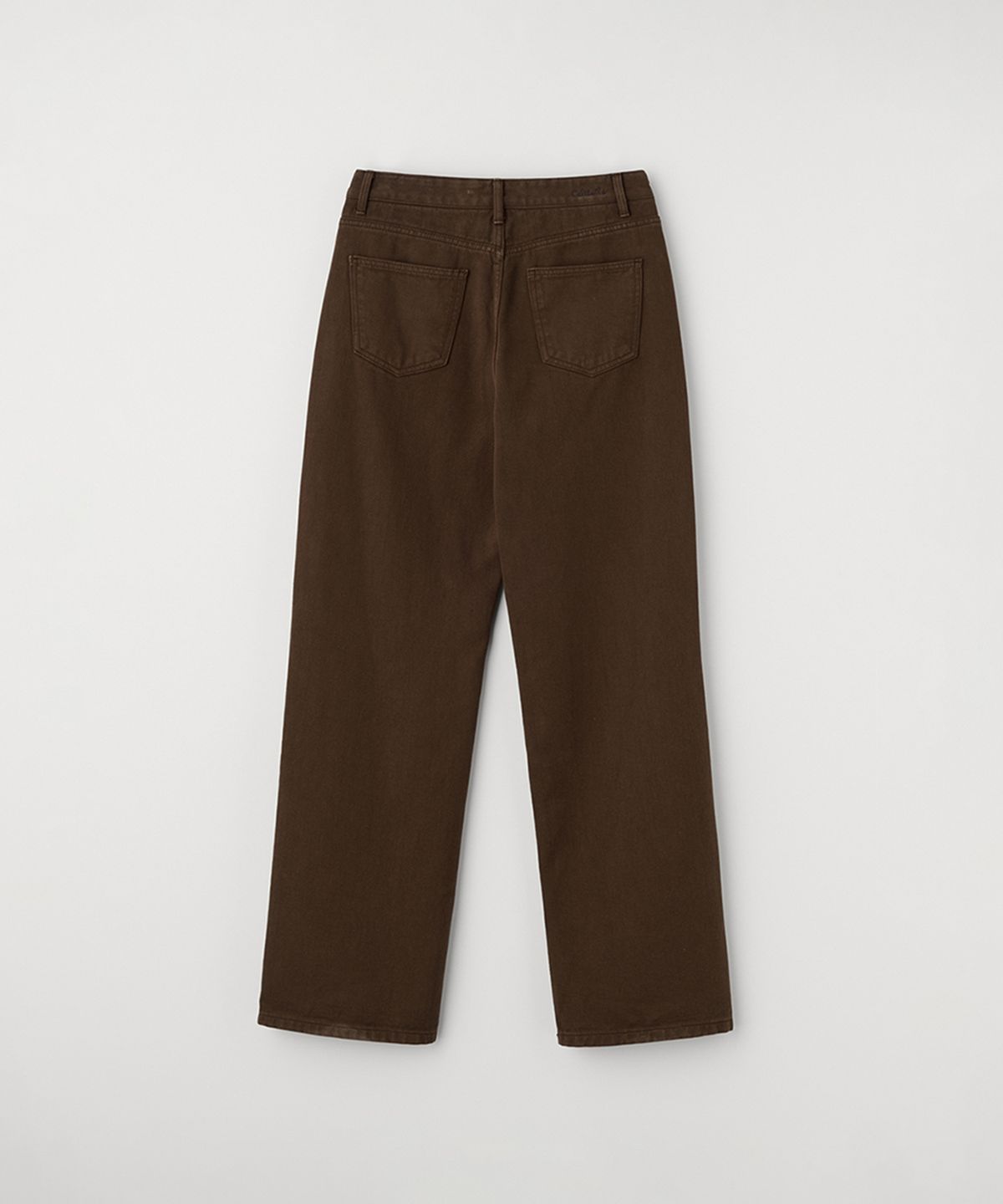 셀리테일즈(CELITAILS) STAR STUD DENIM PANTS_BROWN