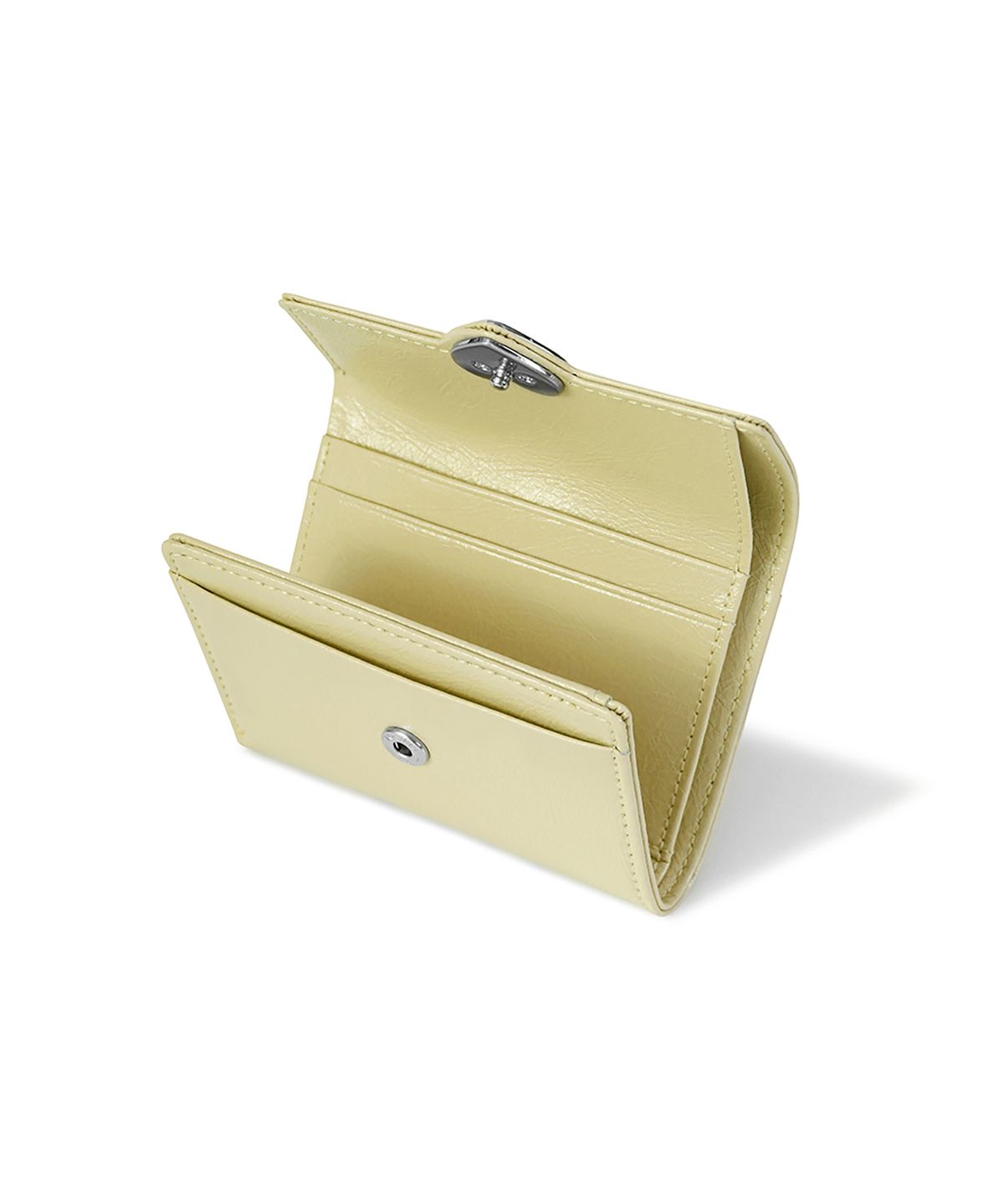 페넥(FENNEC) HEARTY FLAP WALLET - SOFT OLIVE