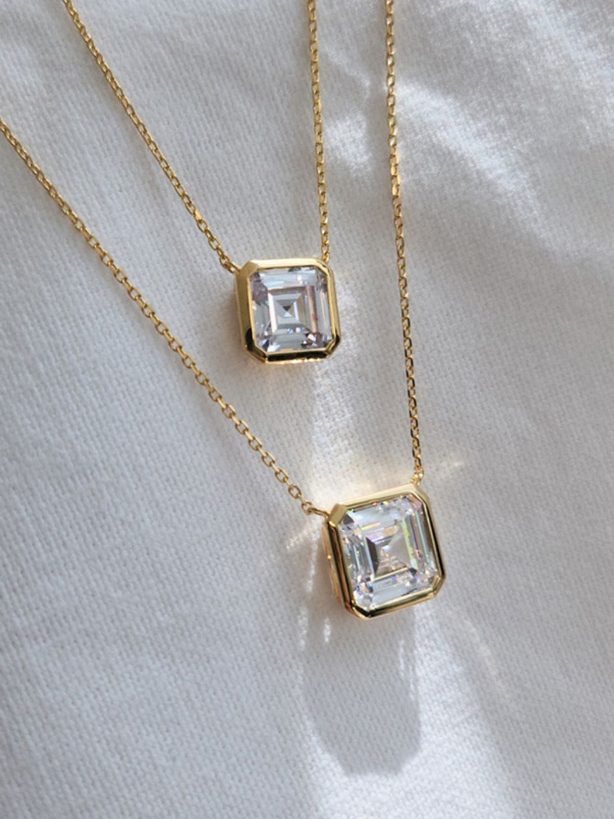 두즈(DOUZE) 4.5캐럿 ASHER CUT Necklace