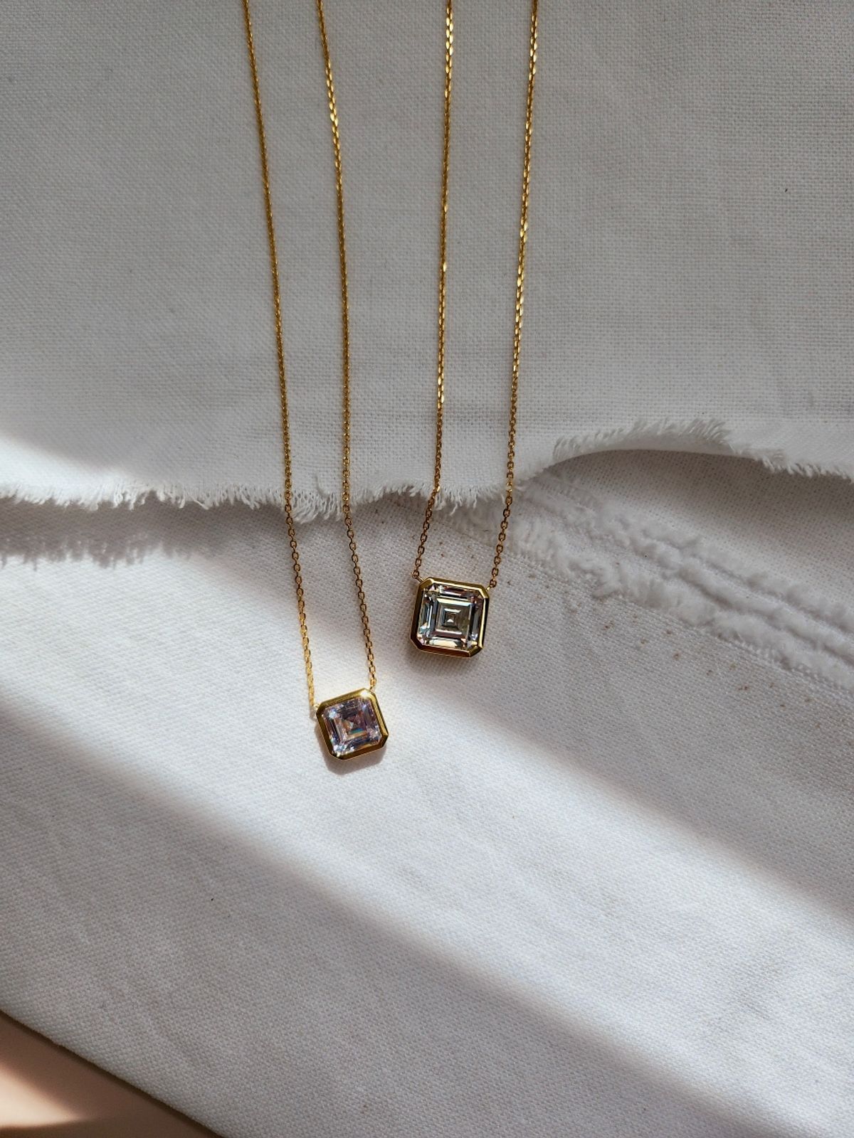 두즈(DOUZE) 4.5캐럿 ASHER CUT Necklace