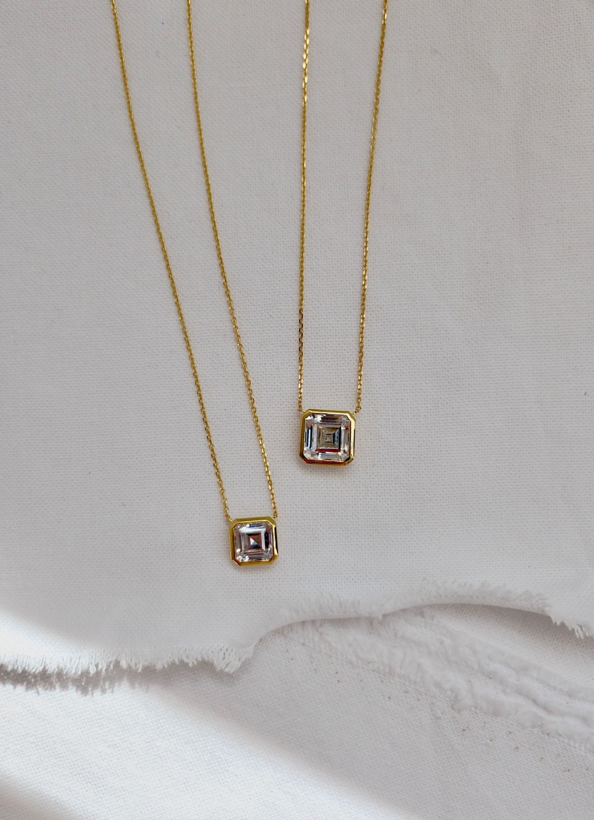 두즈(DOUZE) 4.5캐럿 ASHER CUT Necklace