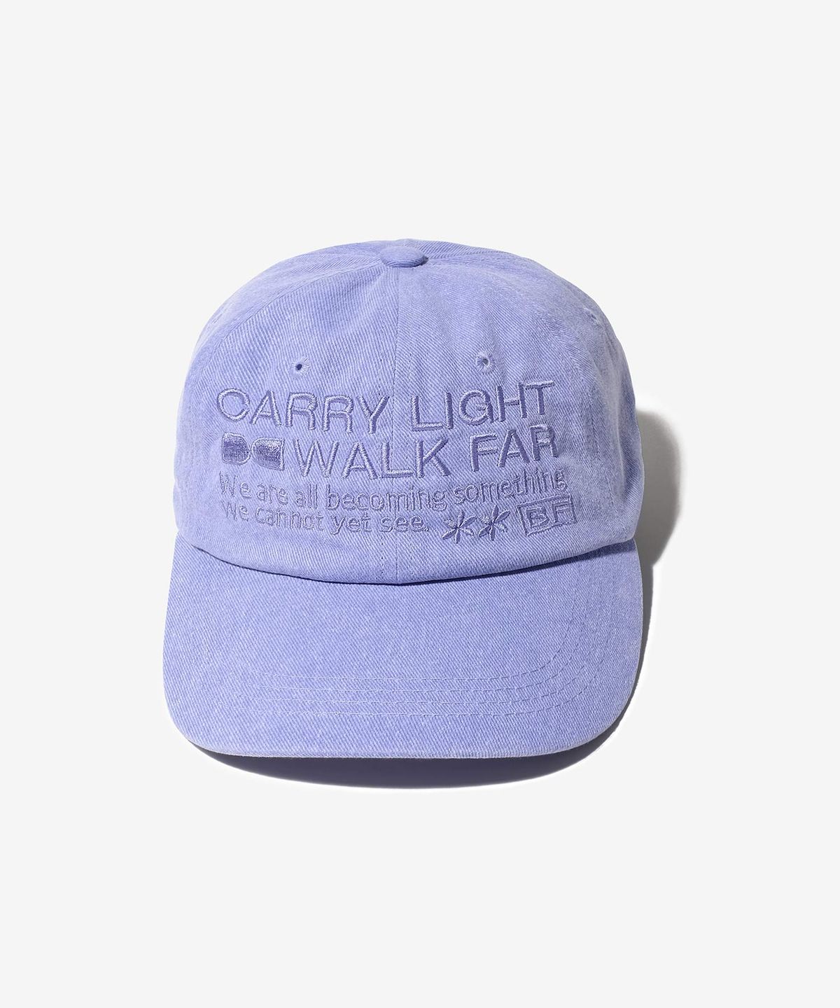 벌룬프렌즈(BALLOON FRIENDS) Carry Light Walk Far 피그먼트 볼캡 라이트 퍼플