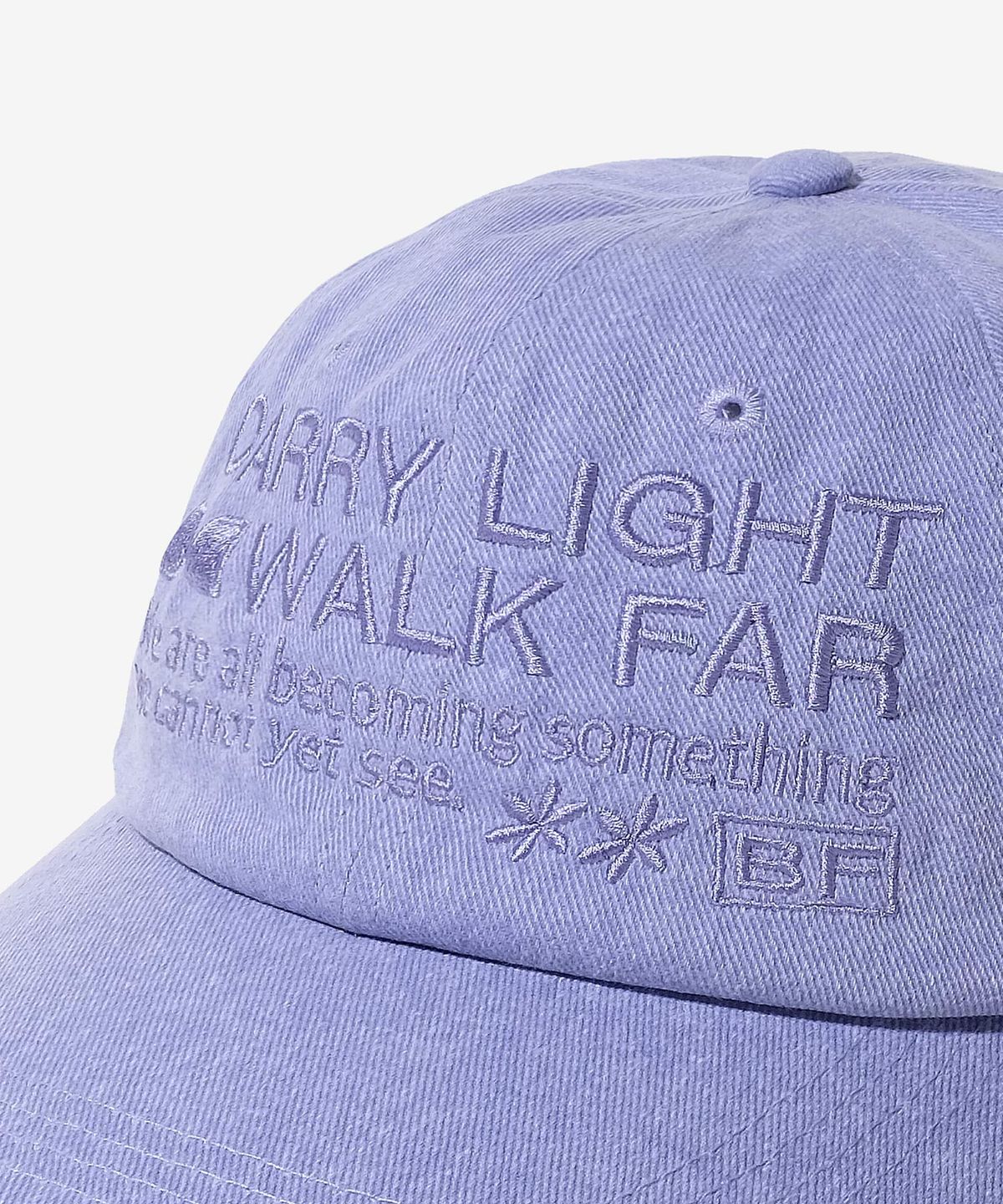 벌룬프렌즈(BALLOON FRIENDS) Carry Light Walk Far 피그먼트 볼캡 라이트 퍼플