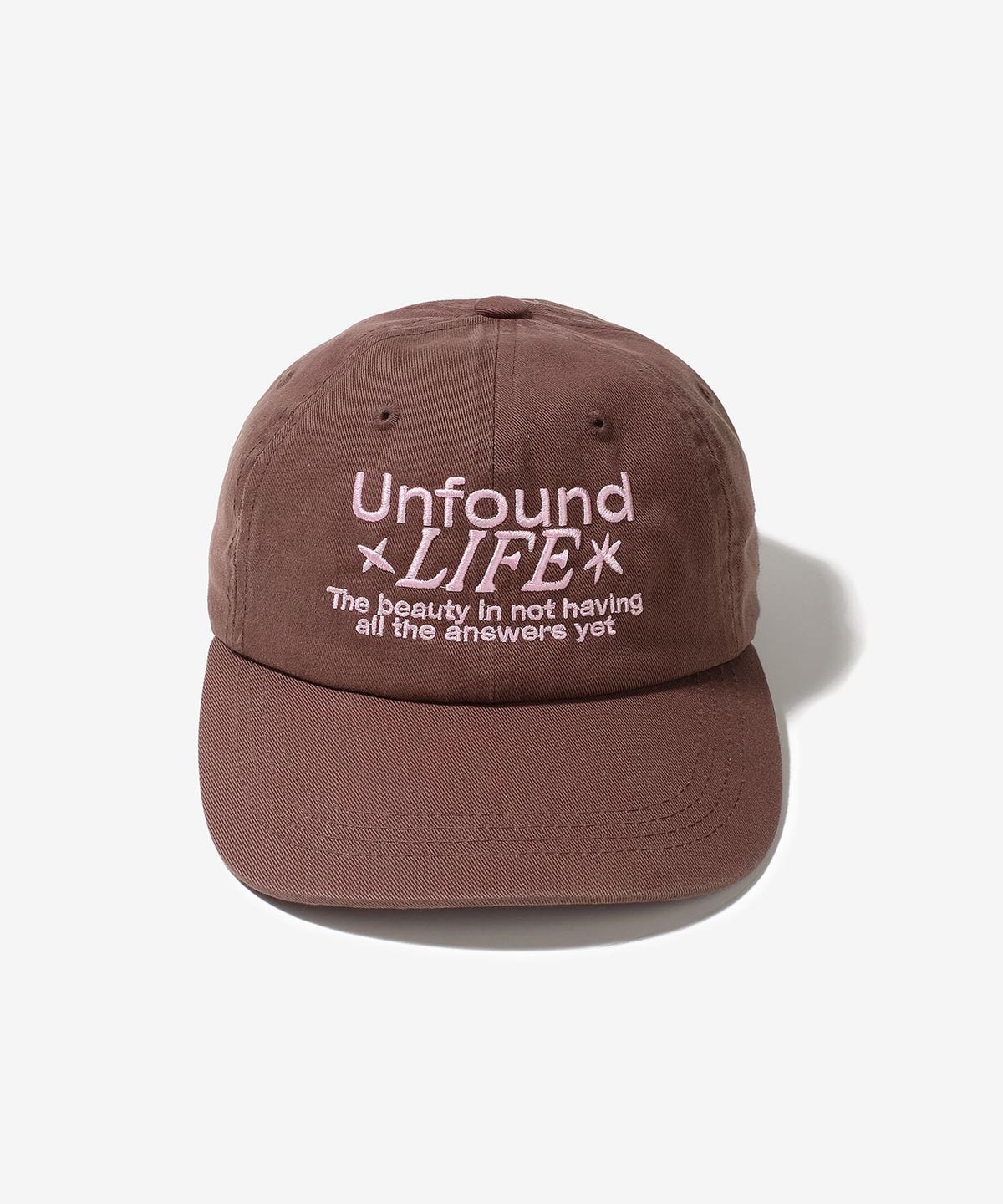 벌룬프렌즈(BALLOON FRIENDS) Unfound Life 워싱 볼캡 브라운