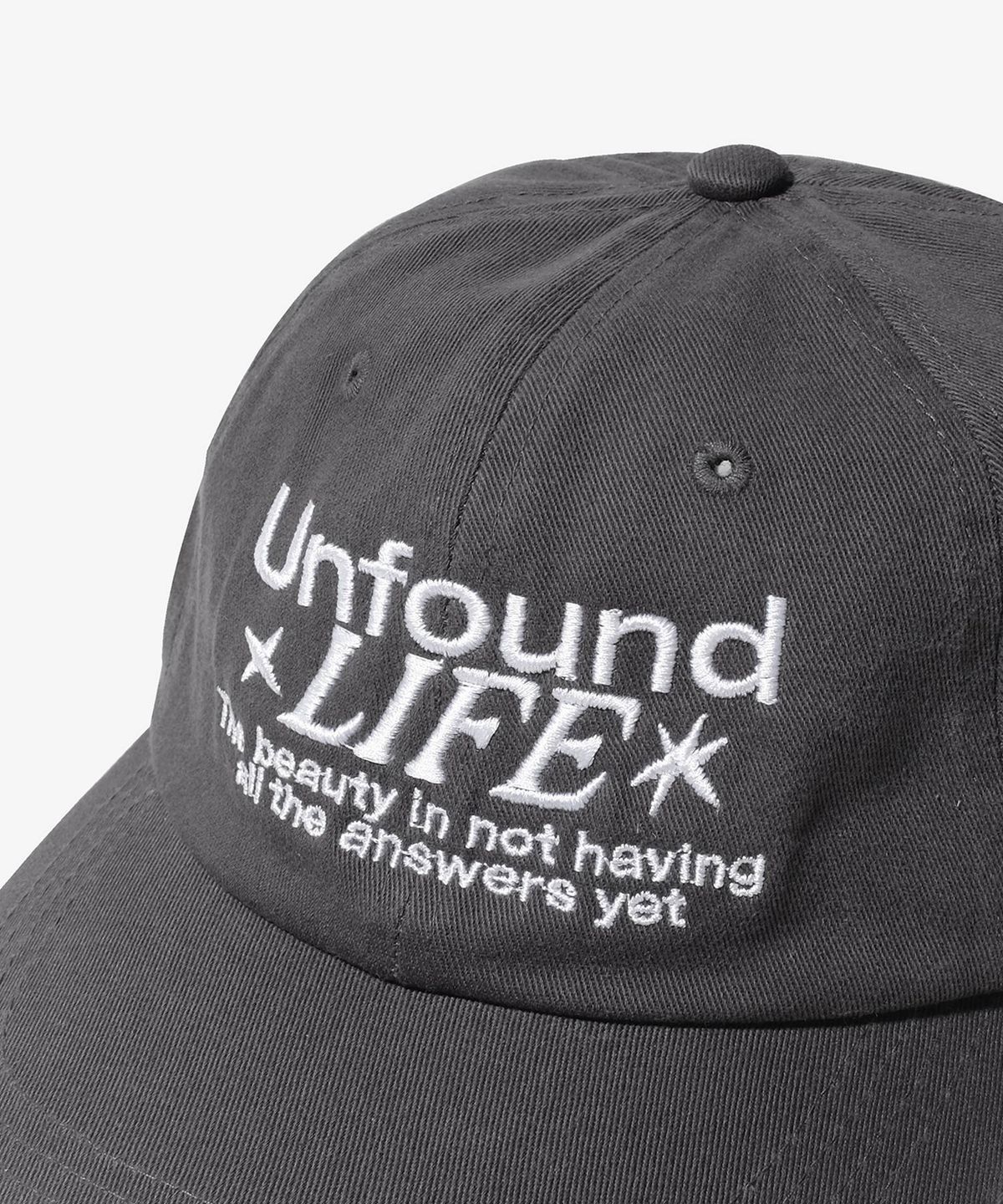 벌룬프렌즈(BALLOON FRIENDS) Unfound Life 워싱 볼캡 스톤 그레이