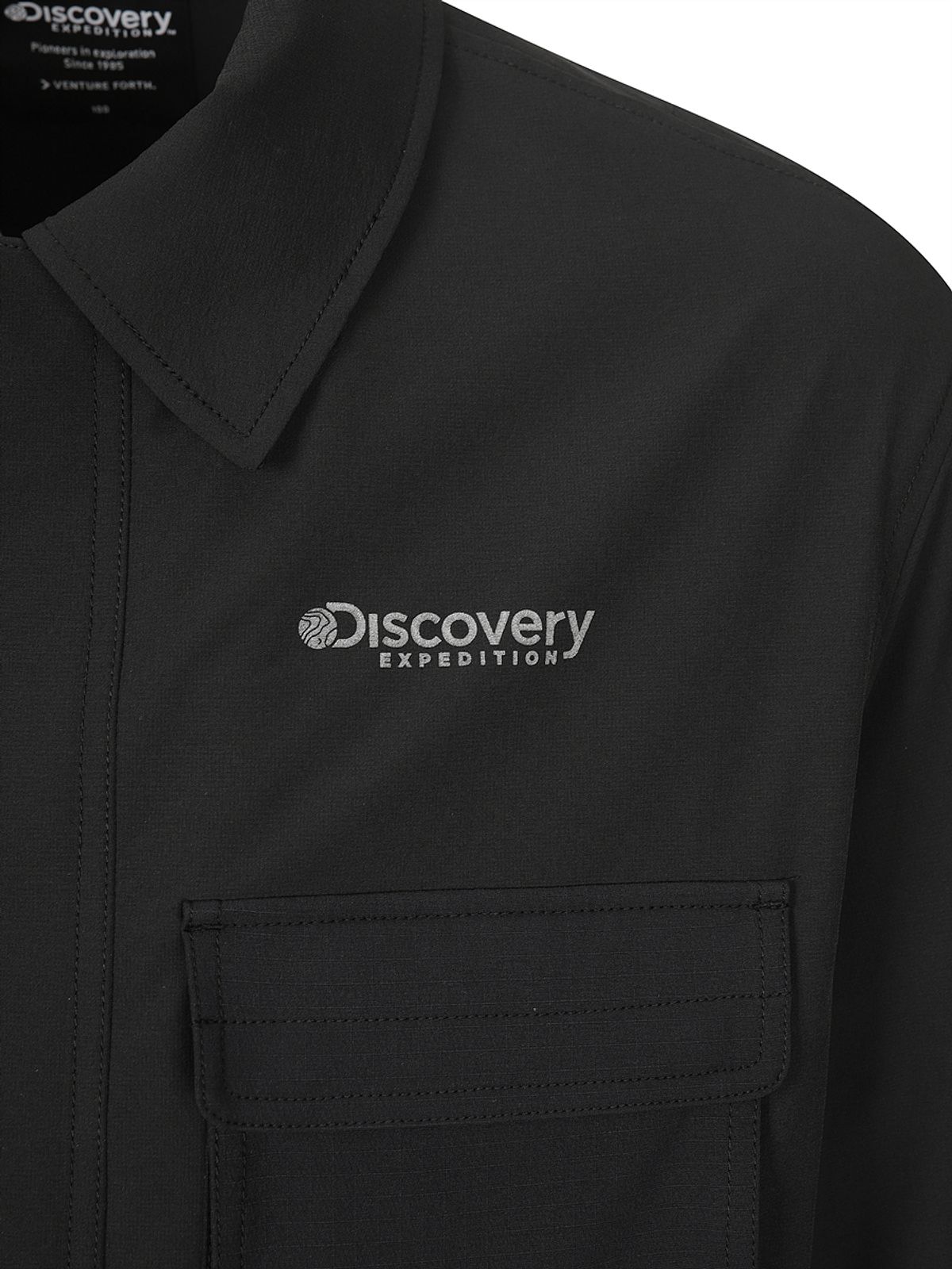 디스커버리 익스페디션(DISCOVERY EXPEDITION) 남성 사파리 워크 자켓 (BLACK)