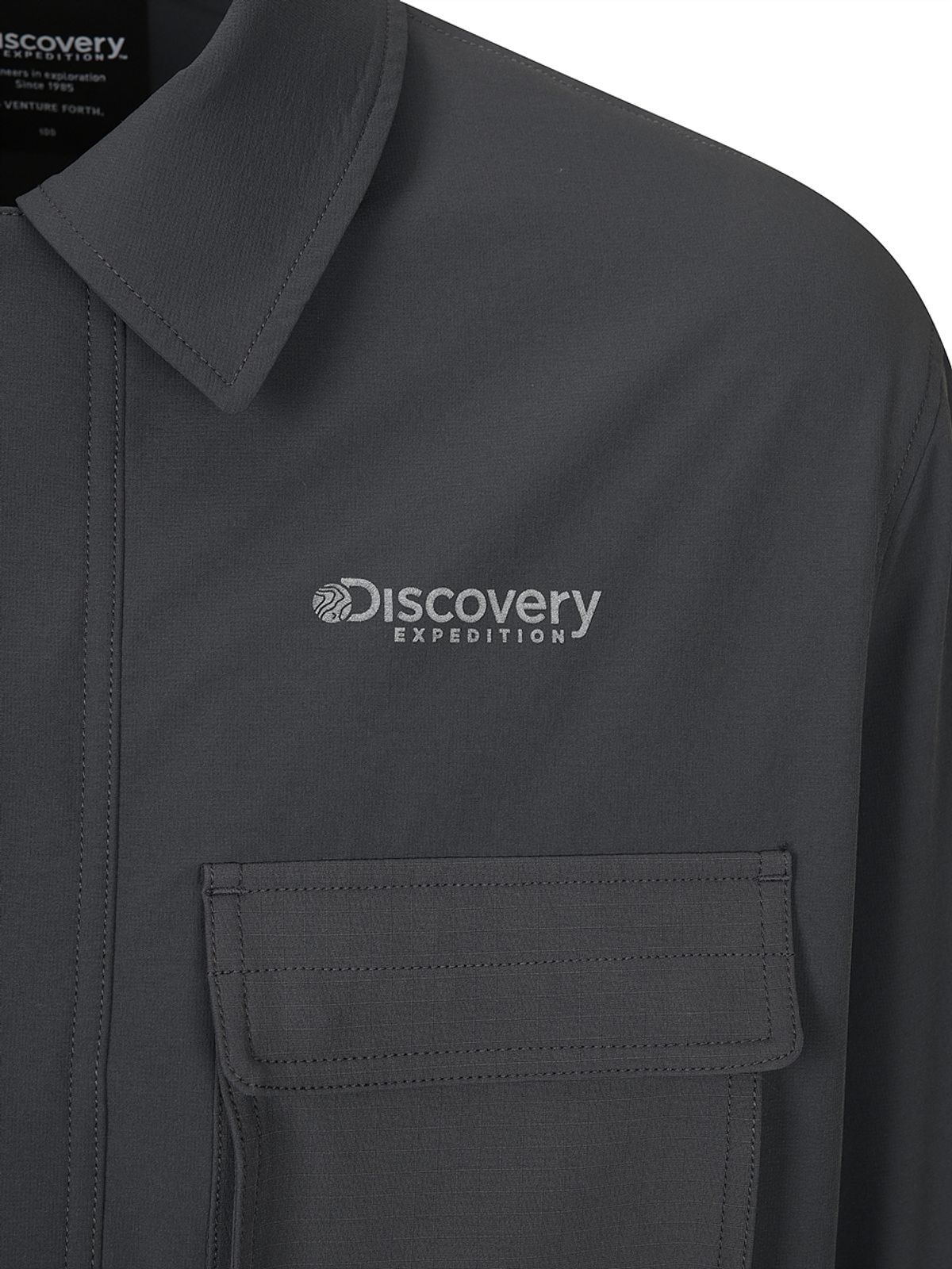 디스커버리 익스페디션(DISCOVERY EXPEDITION) 남성 사파리 워크 자켓 (D.GREY)