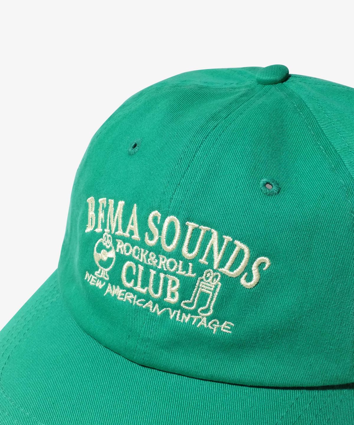 벌룬프렌즈(BALLOON FRIENDS) BFMA Sounds Rock&Roll Club 워싱 볼캡 켈리그린