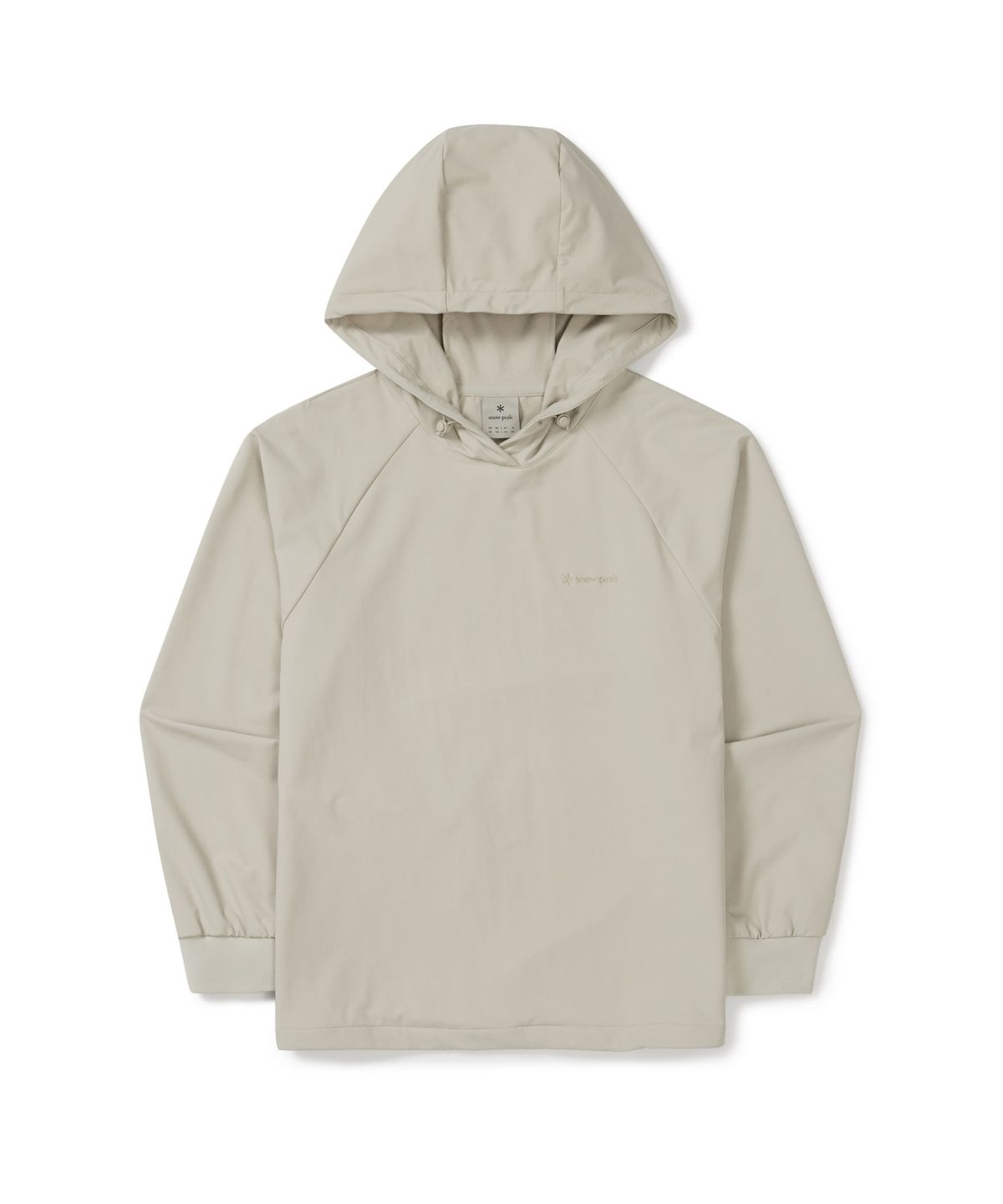 스노우피크 어패럴(SNOWPEAK APPAREL) 라고 여성 후드 티셔츠 (S25FWTHD33) Light Beige