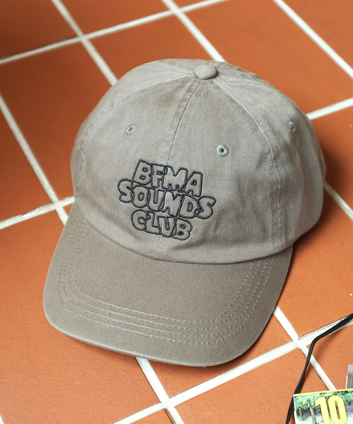 벌룬프렌즈(BALLOON FRIENDS) BFMA Sounds Club 워싱 볼캡 올리브