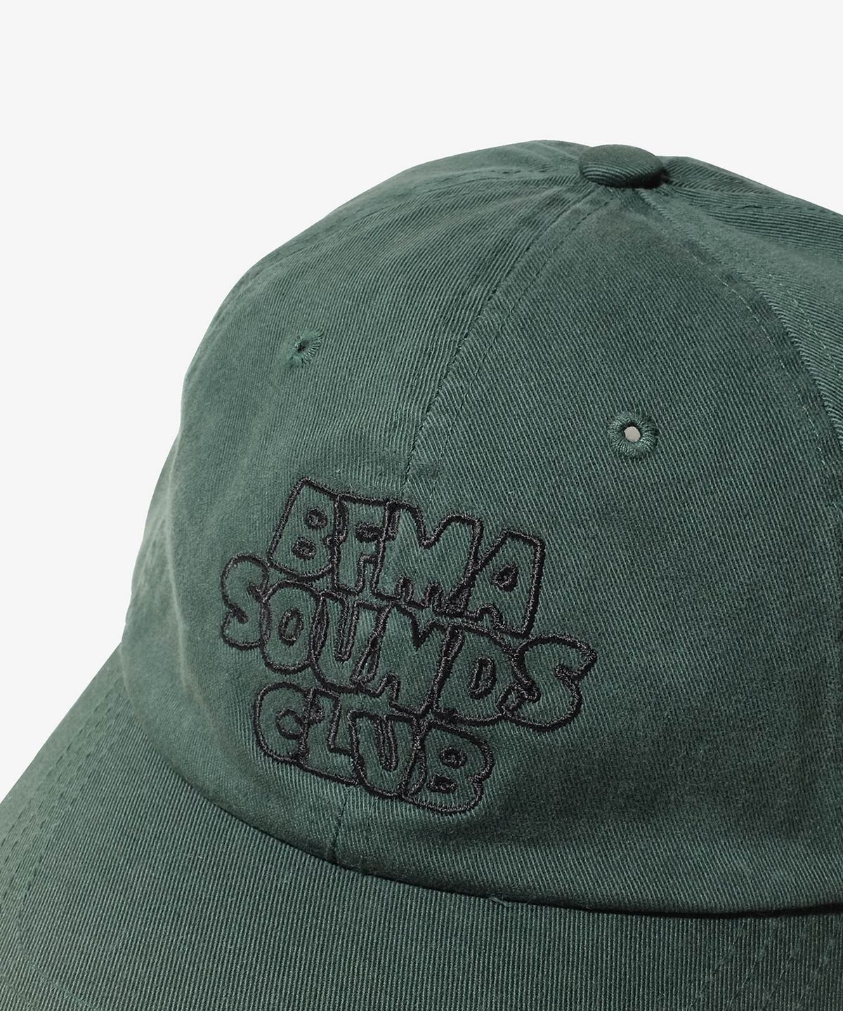 벌룬프렌즈(BALLOON FRIENDS) BFMA Sounds Club 워싱 볼캡 딥그린
