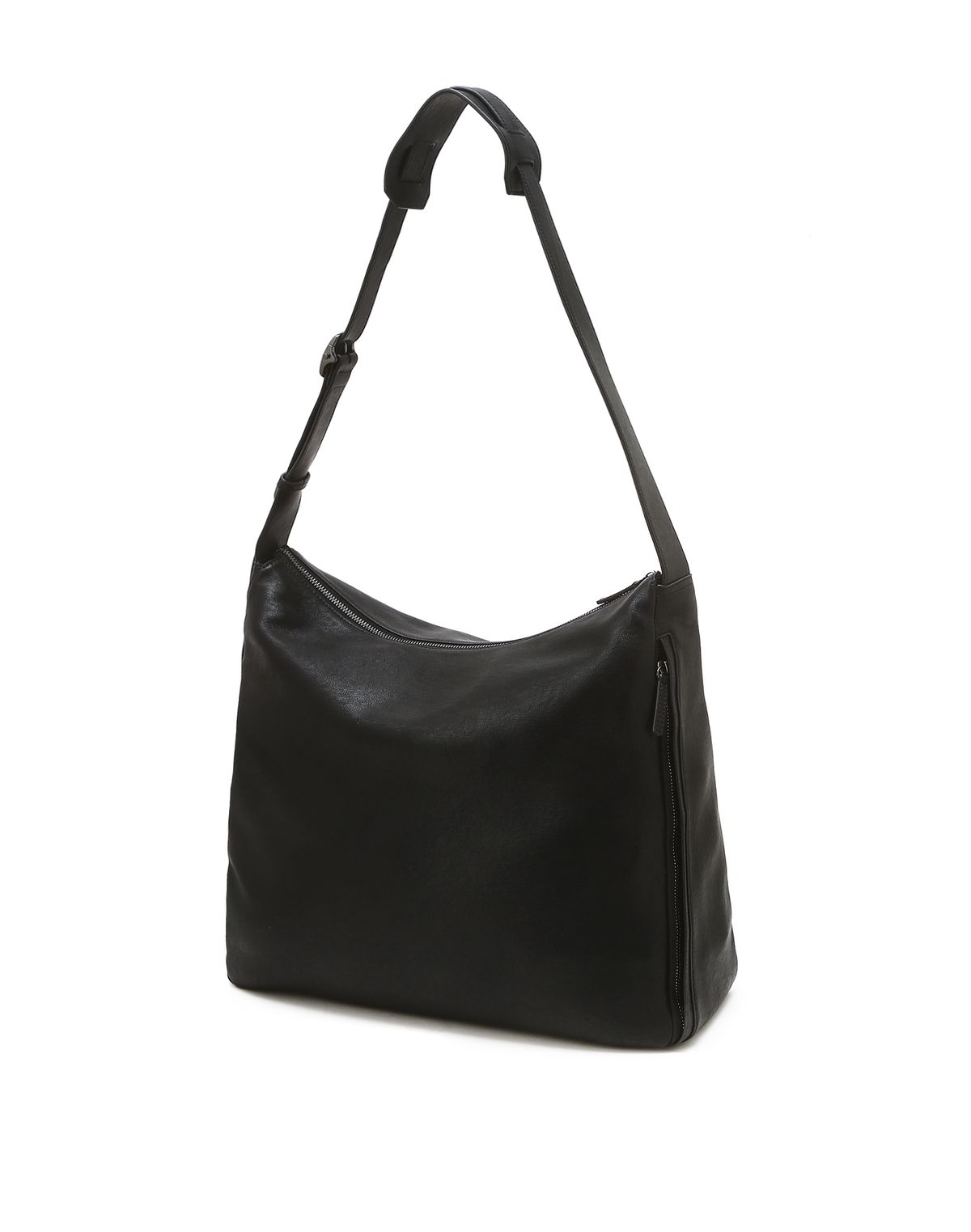 질스튜어트 맨 액세서리(JILLSTUART MEN ACC) 블랙 가죽 2WAY 숄더백 (카드지갑 포함) JUBA6F930BK