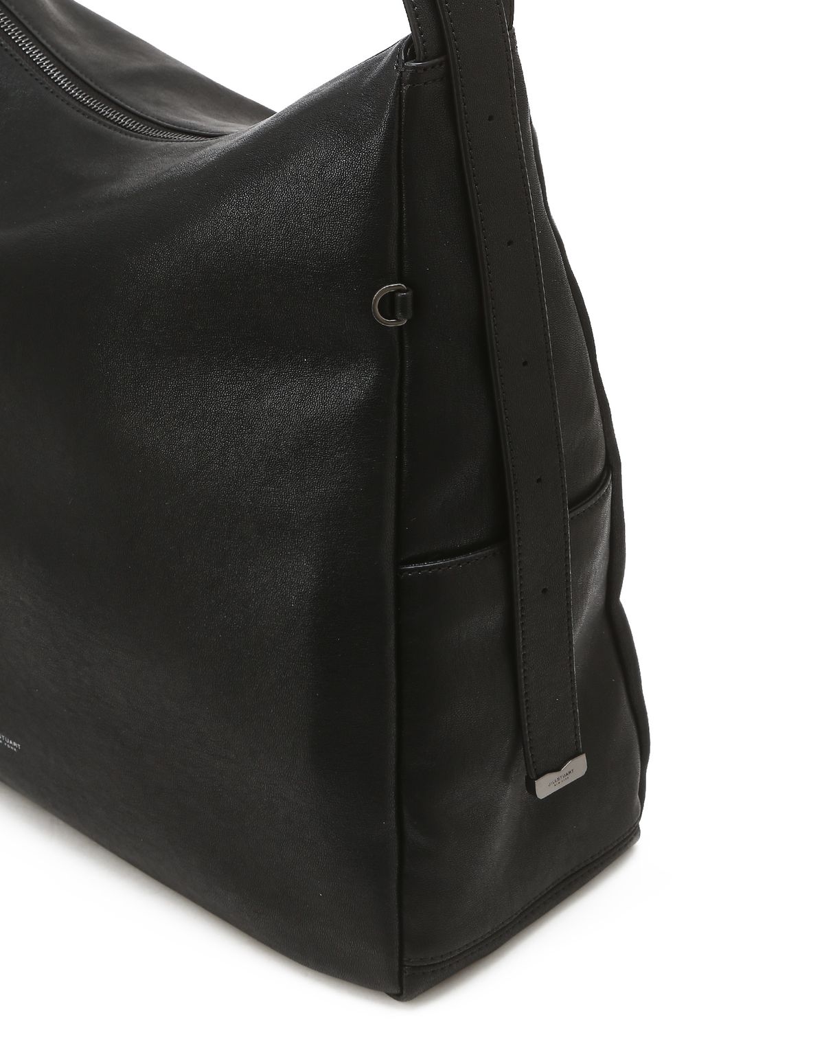 질스튜어트 맨 액세서리(JILLSTUART MEN ACC) 블랙 가죽 2WAY 숄더백 (카드지갑 포함) JUBA6F930BK