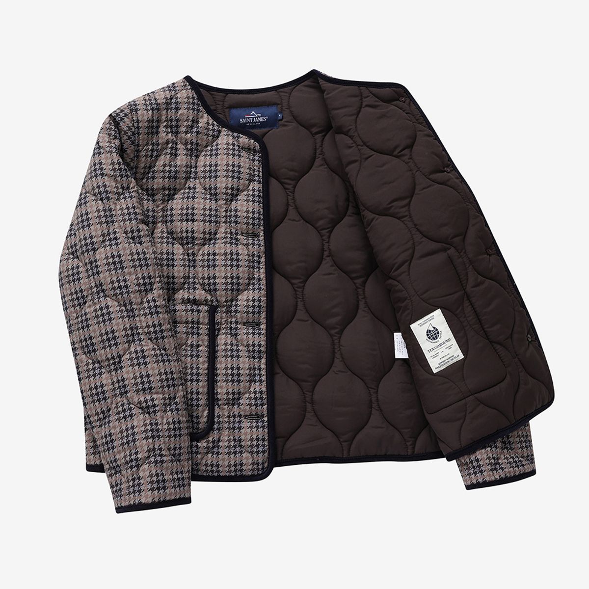 세인트제임스(SAINT JAMES) New Marianne (CHK) ASJF253KR55-CHK