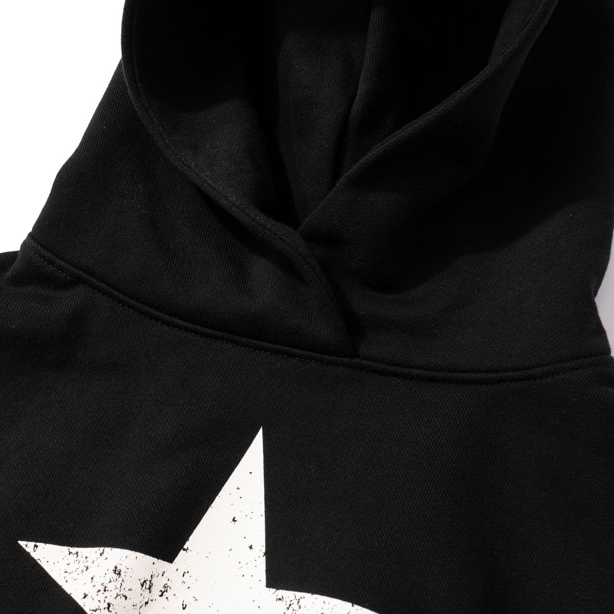 엑스트라오디너리(EXTRAORDINARY) W STARLIGHT CROP HOODIE BLACK
