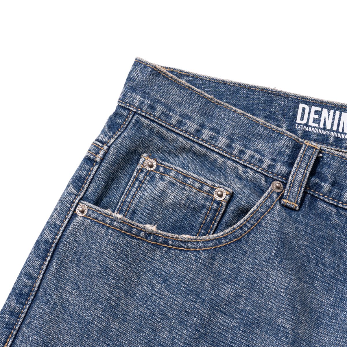엑스트라오디너리(EXTRAORDINARY) FLARE DENIM PANTS INDIGO