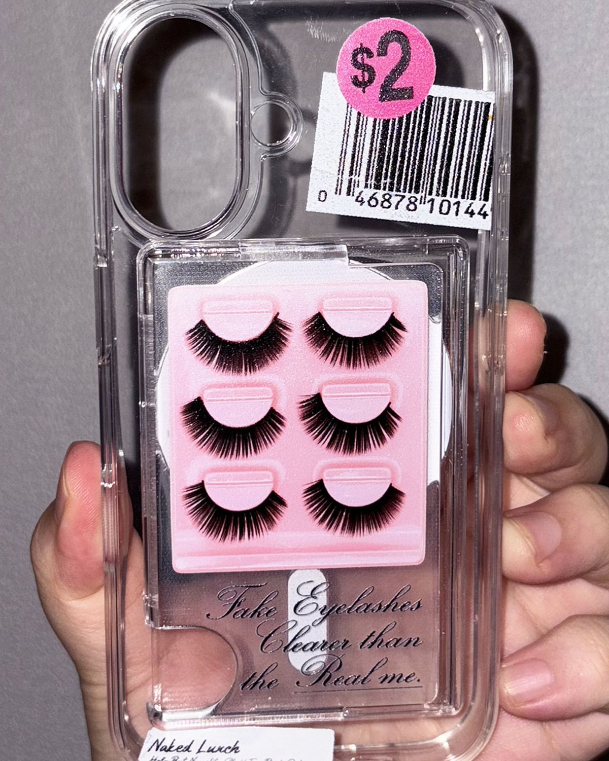 네이키드 런치(NAKED LUNCH) Fake Eyelashes Magsafe Card Case (맥세이프/Set 할인)