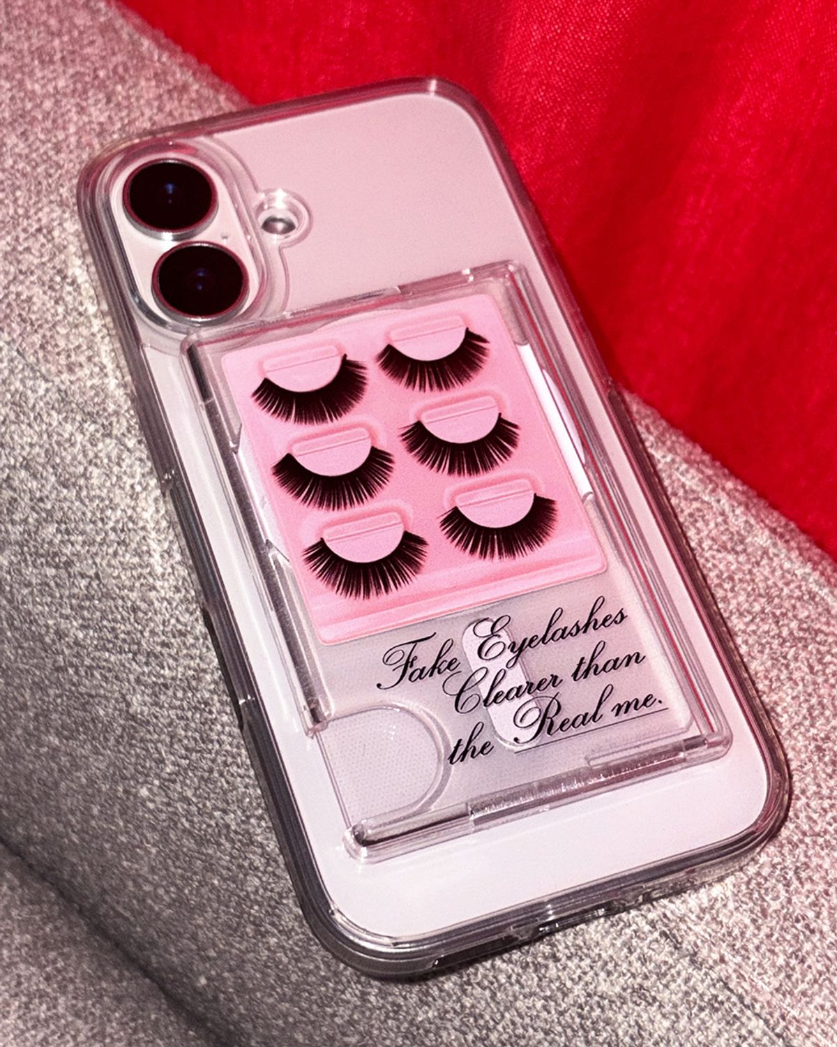 네이키드 런치(NAKED LUNCH) Fake Eyelashes Magsafe Card Case (맥세이프/Set 할인)